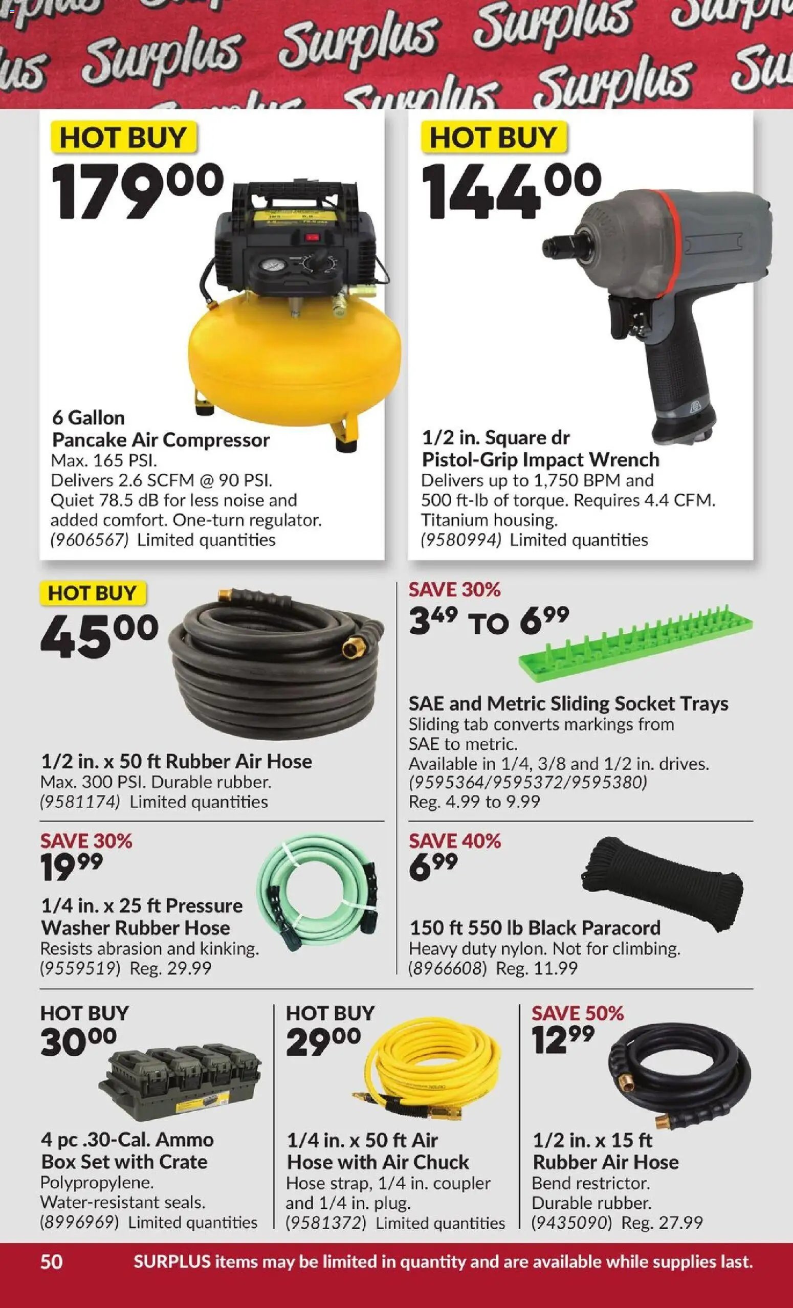 Princess Auto flyer - 2 Week Sale!