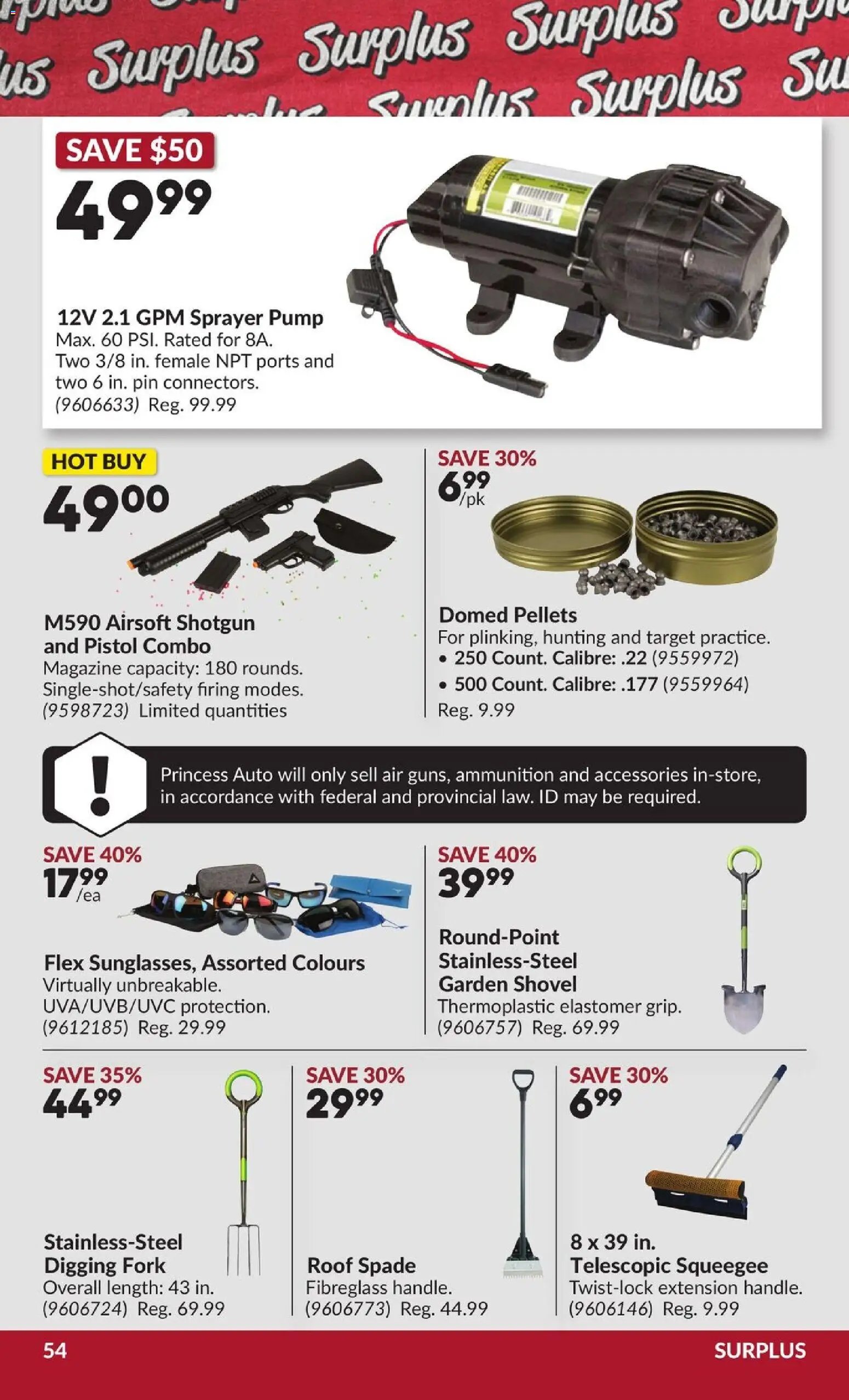 Princess Auto flyer - 2 Week Sale!