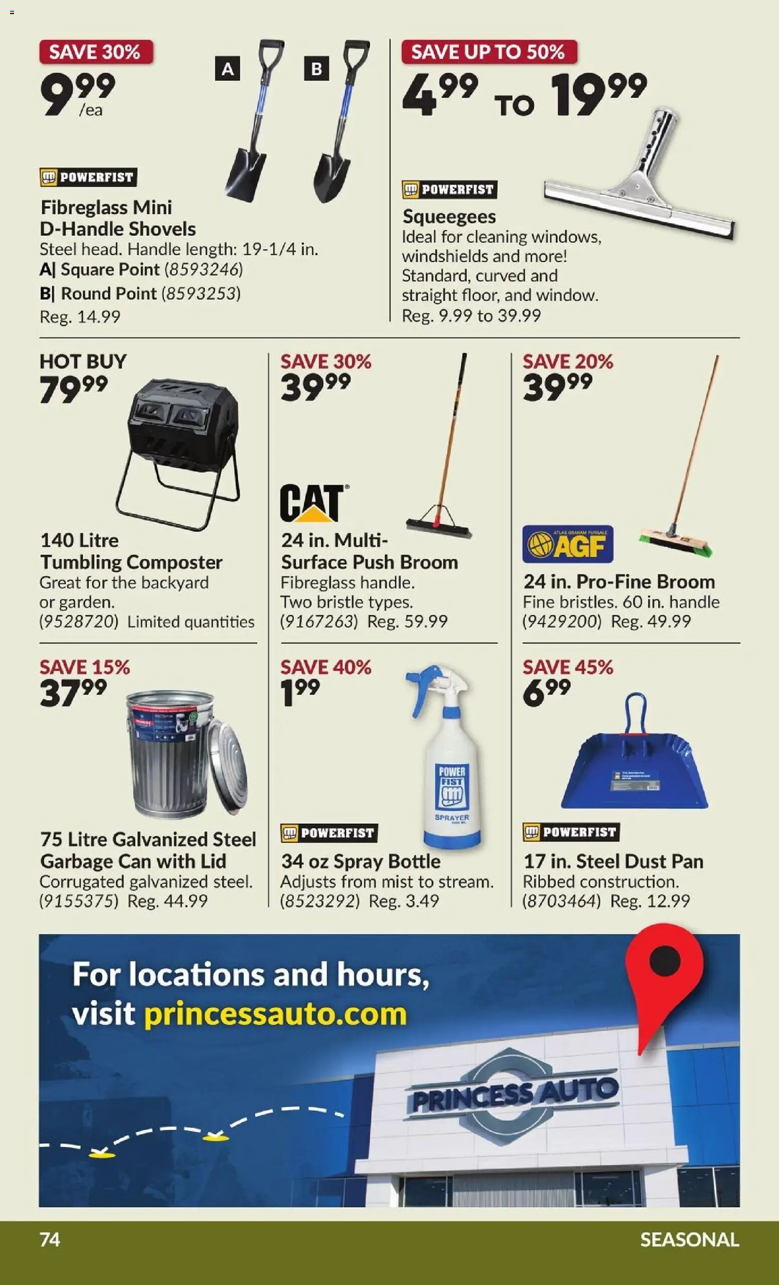Princess Auto flyer - 2 Week Sale!