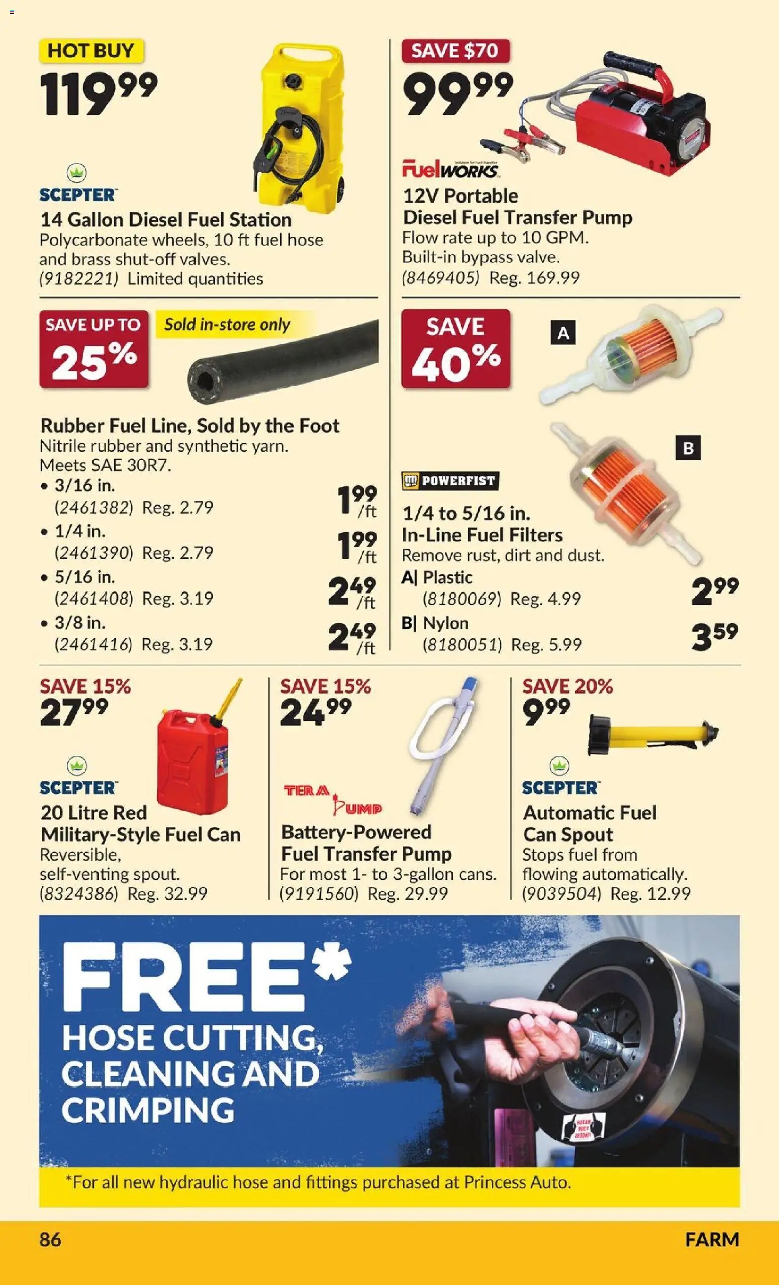Princess Auto flyer - 2 Week Sale!