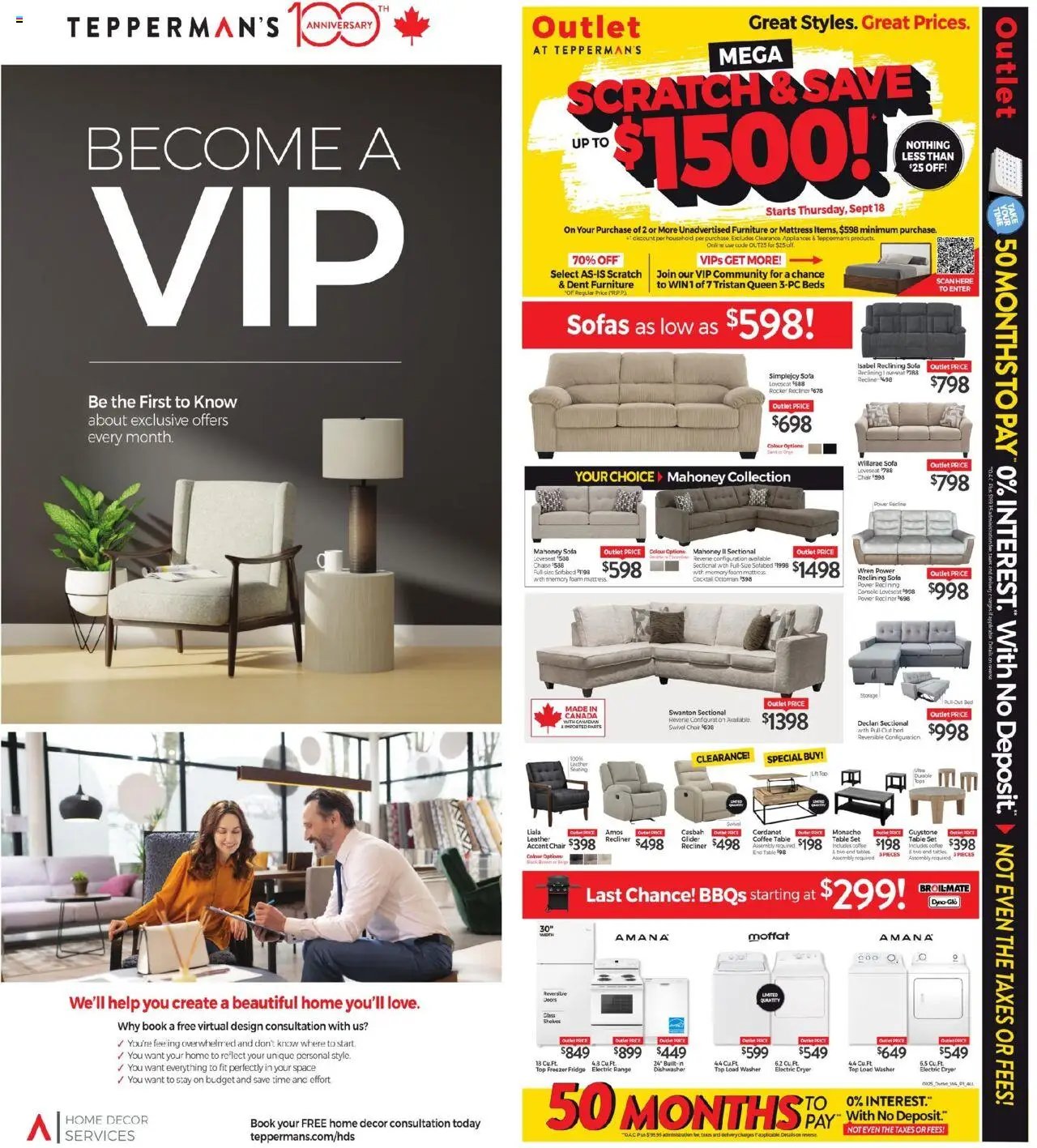 Tepperman's weekly flyer / circulaire