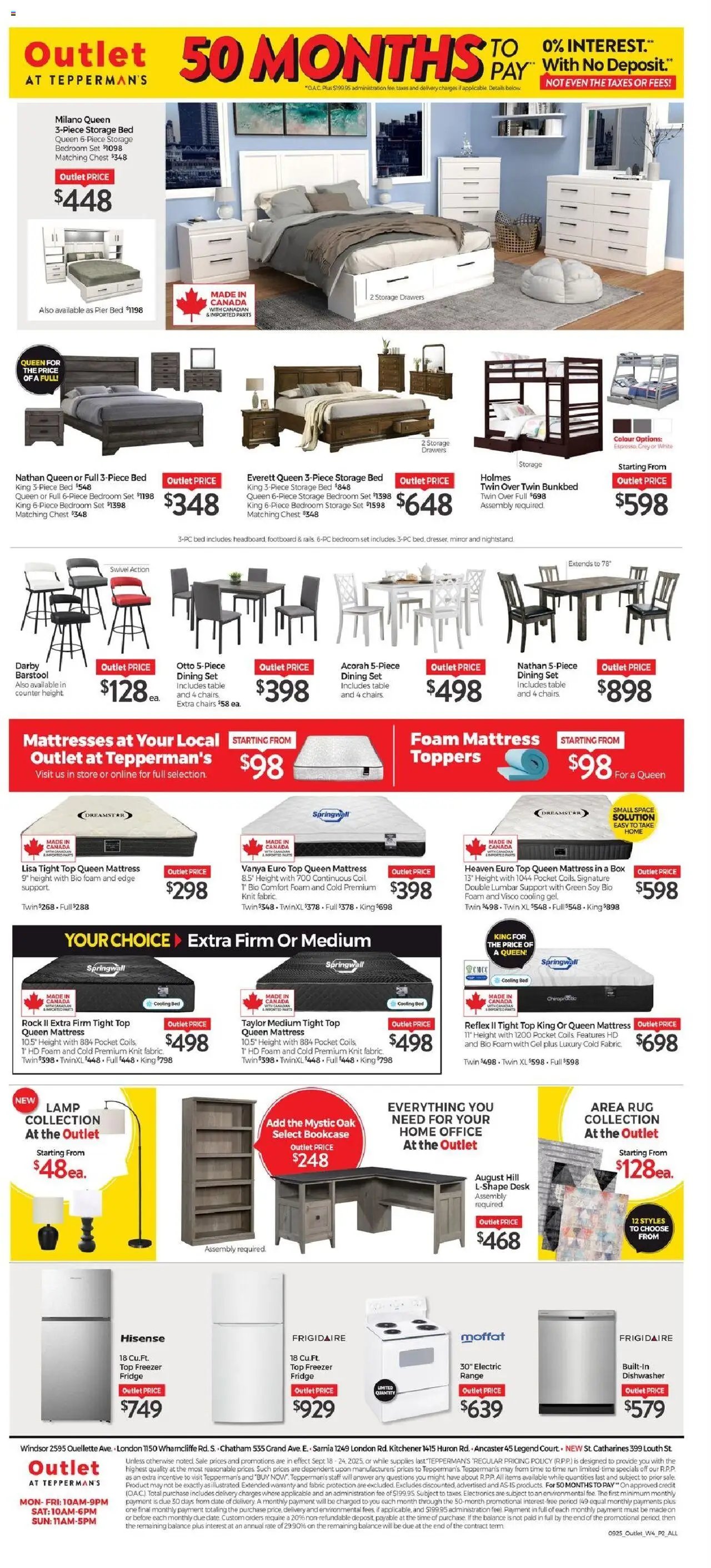 Tepperman's weekly flyer / circulaire
