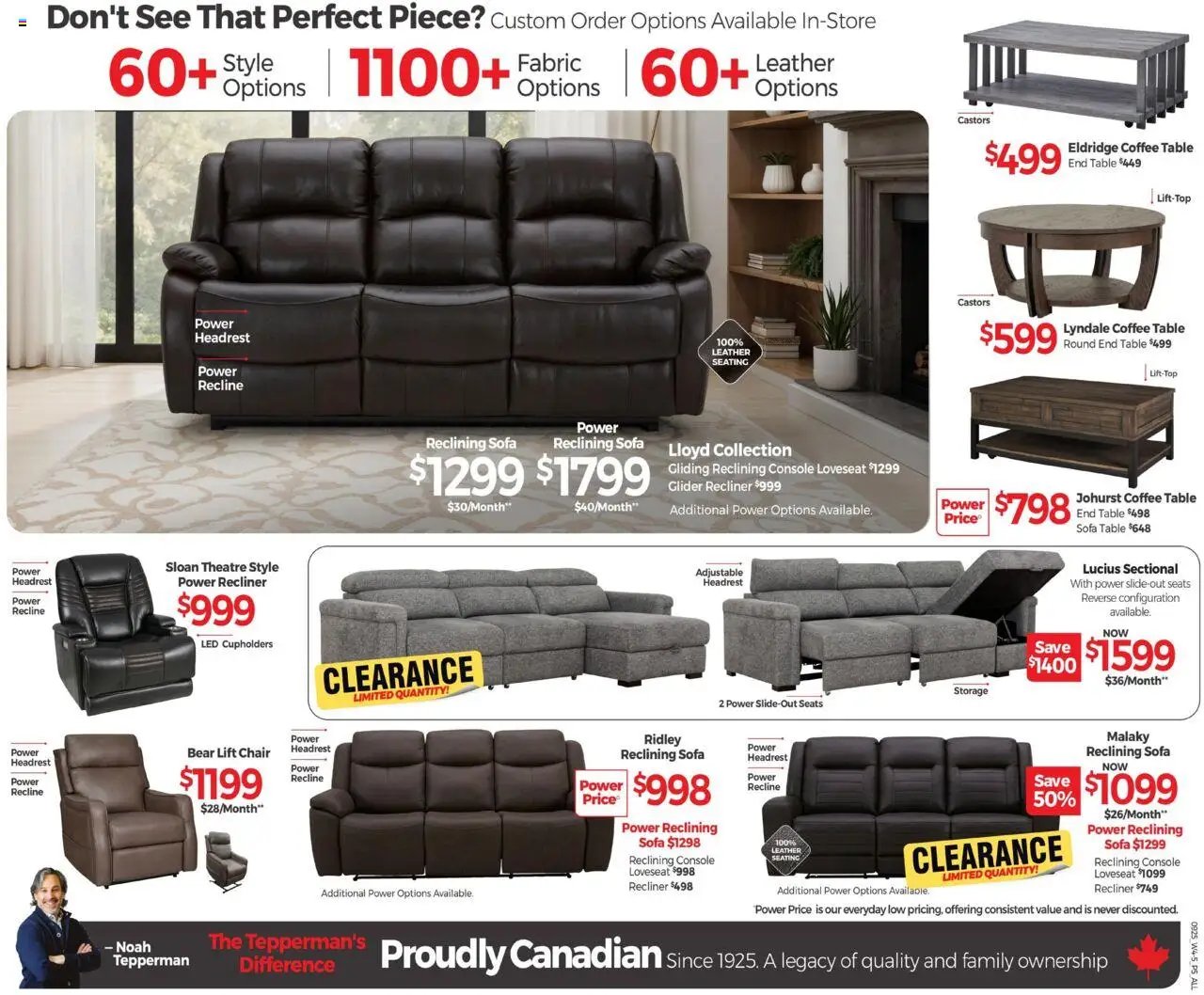 Tepperman's weekly flyer / circulaire