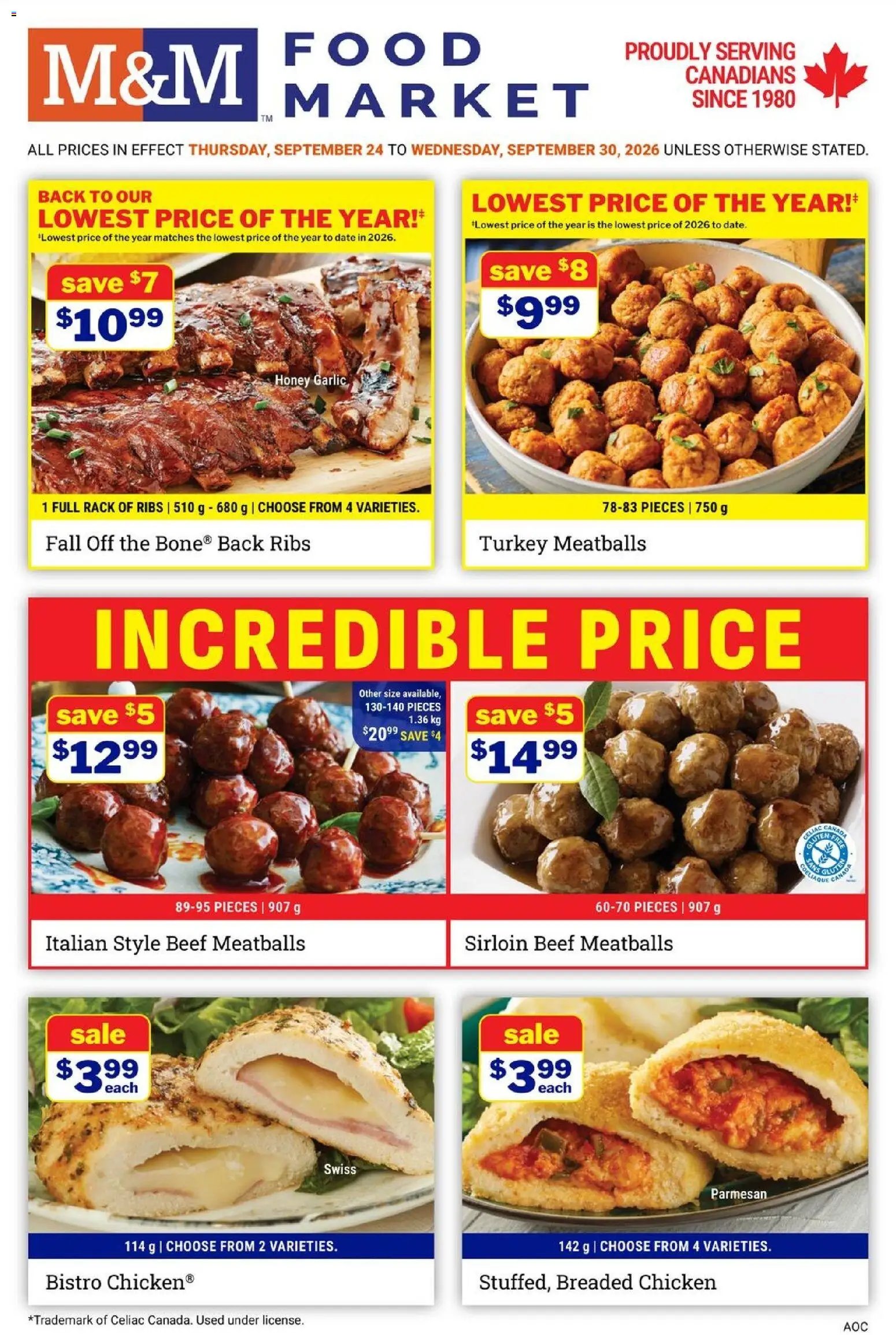 M&M Food Market weekly flyer / circulaire