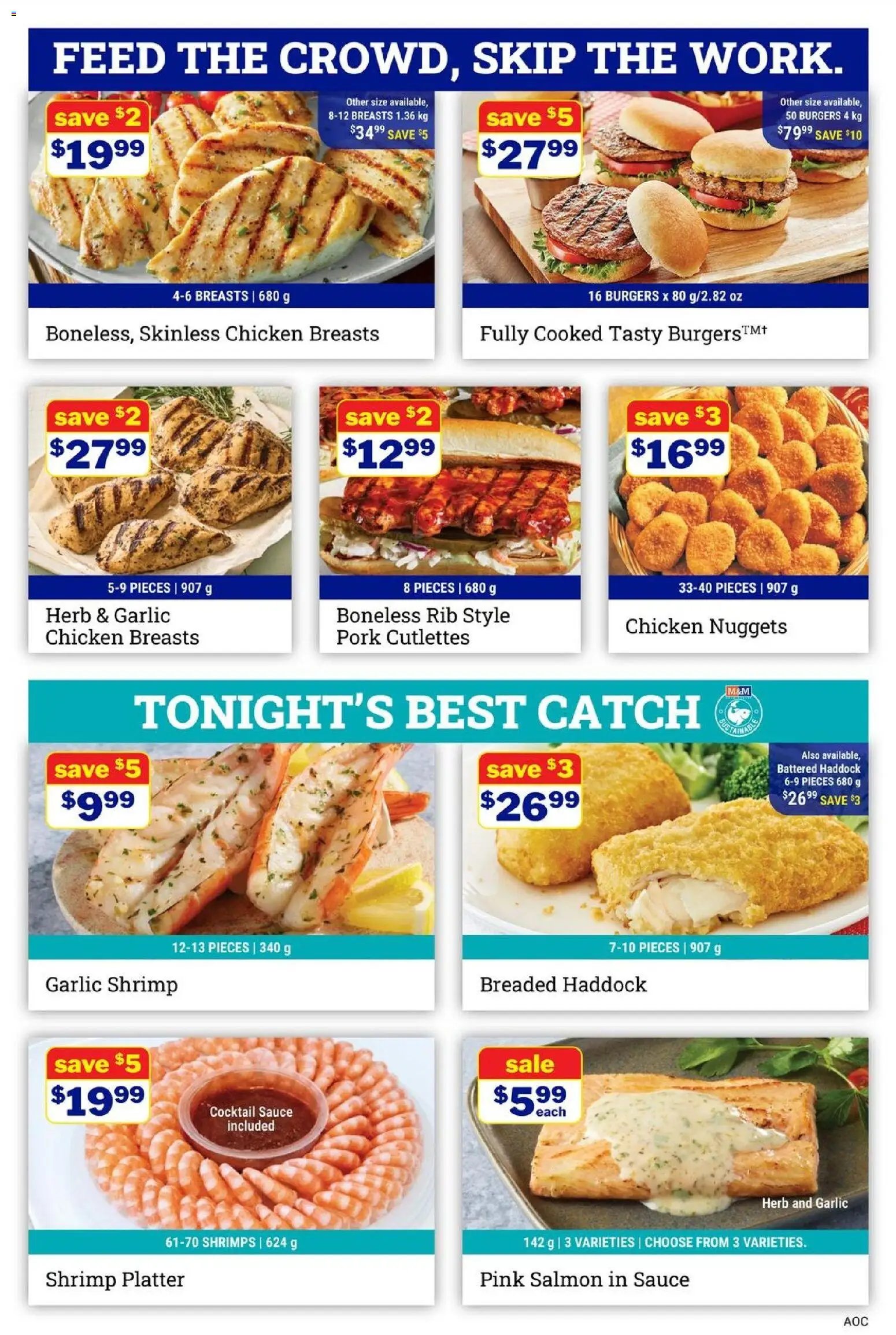 M&M Food Market weekly flyer / circulaire