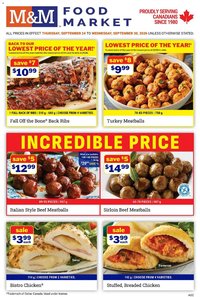 M&M Food Market weekly flyer / circulaire