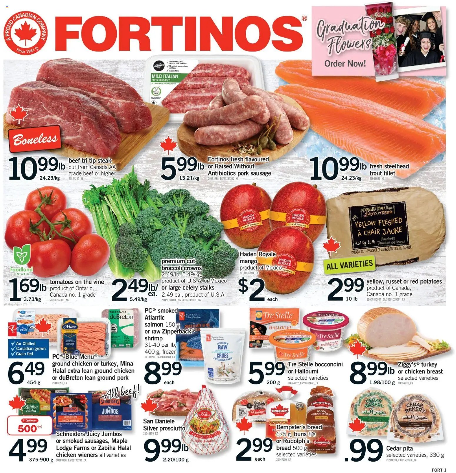 Fortinos weekly flyer / circulaire