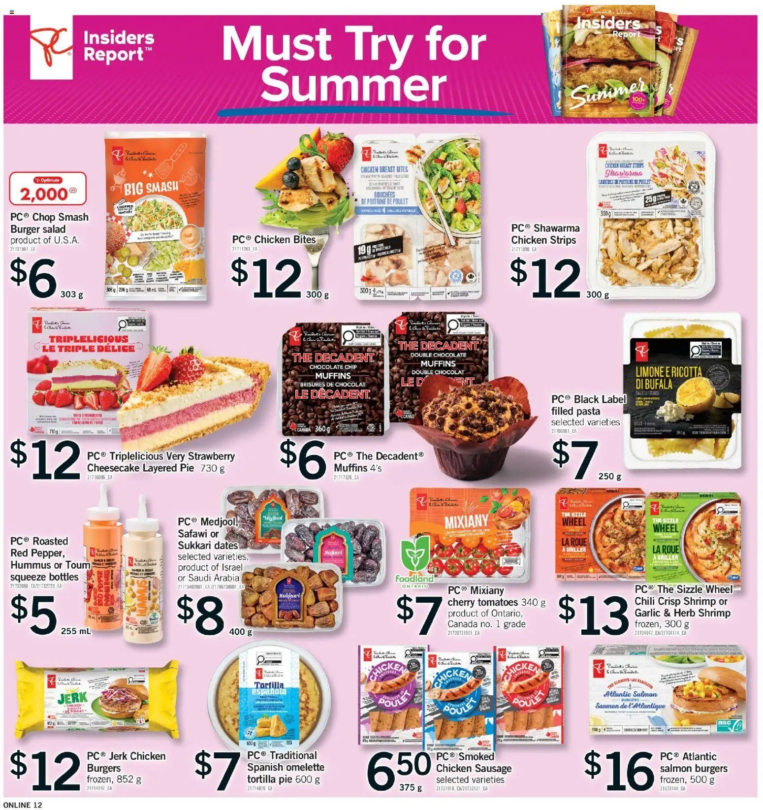 Fortinos weekly flyer / circulaire