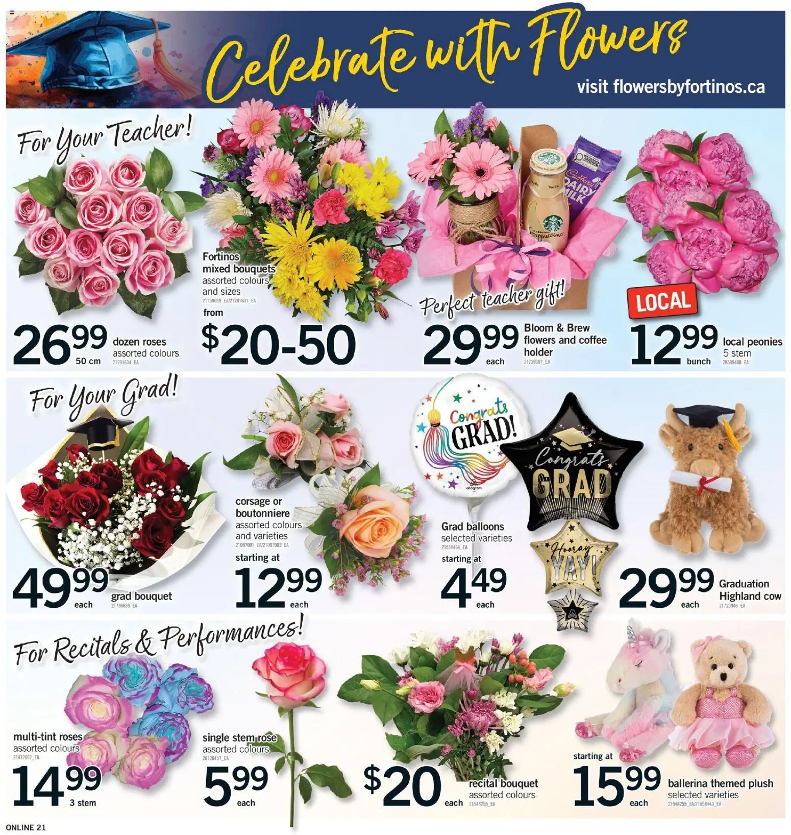 Fortinos weekly flyer / circulaire