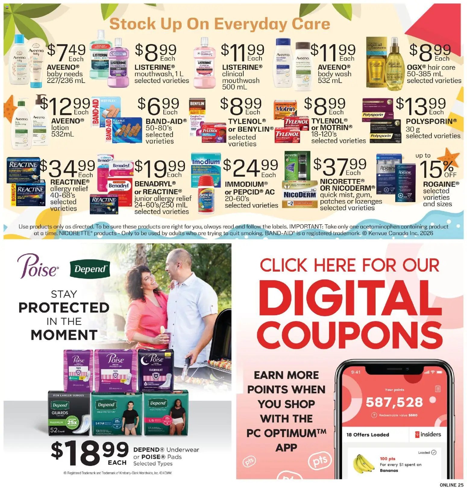 Fortinos weekly flyer / circulaire