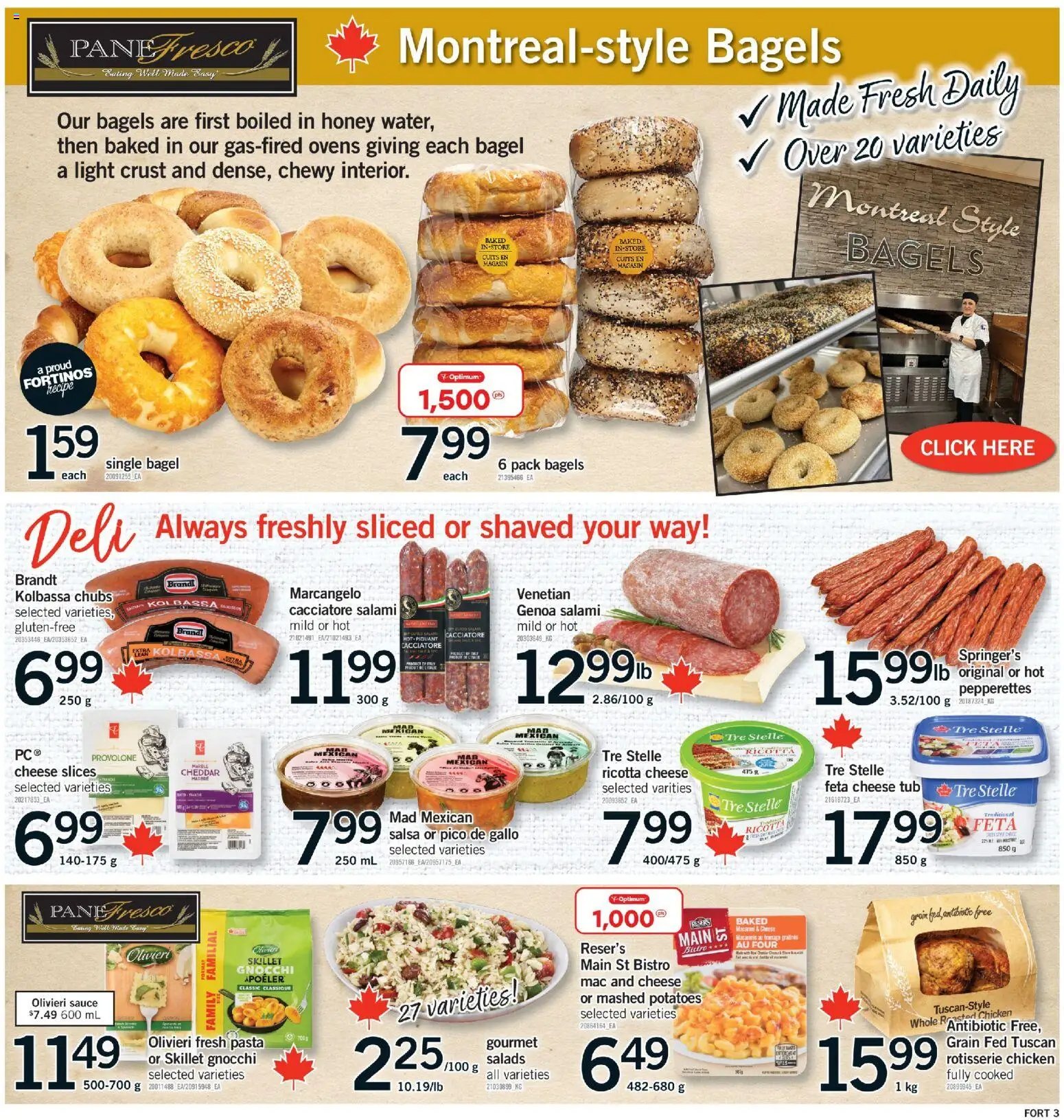 Fortinos weekly flyer / circulaire