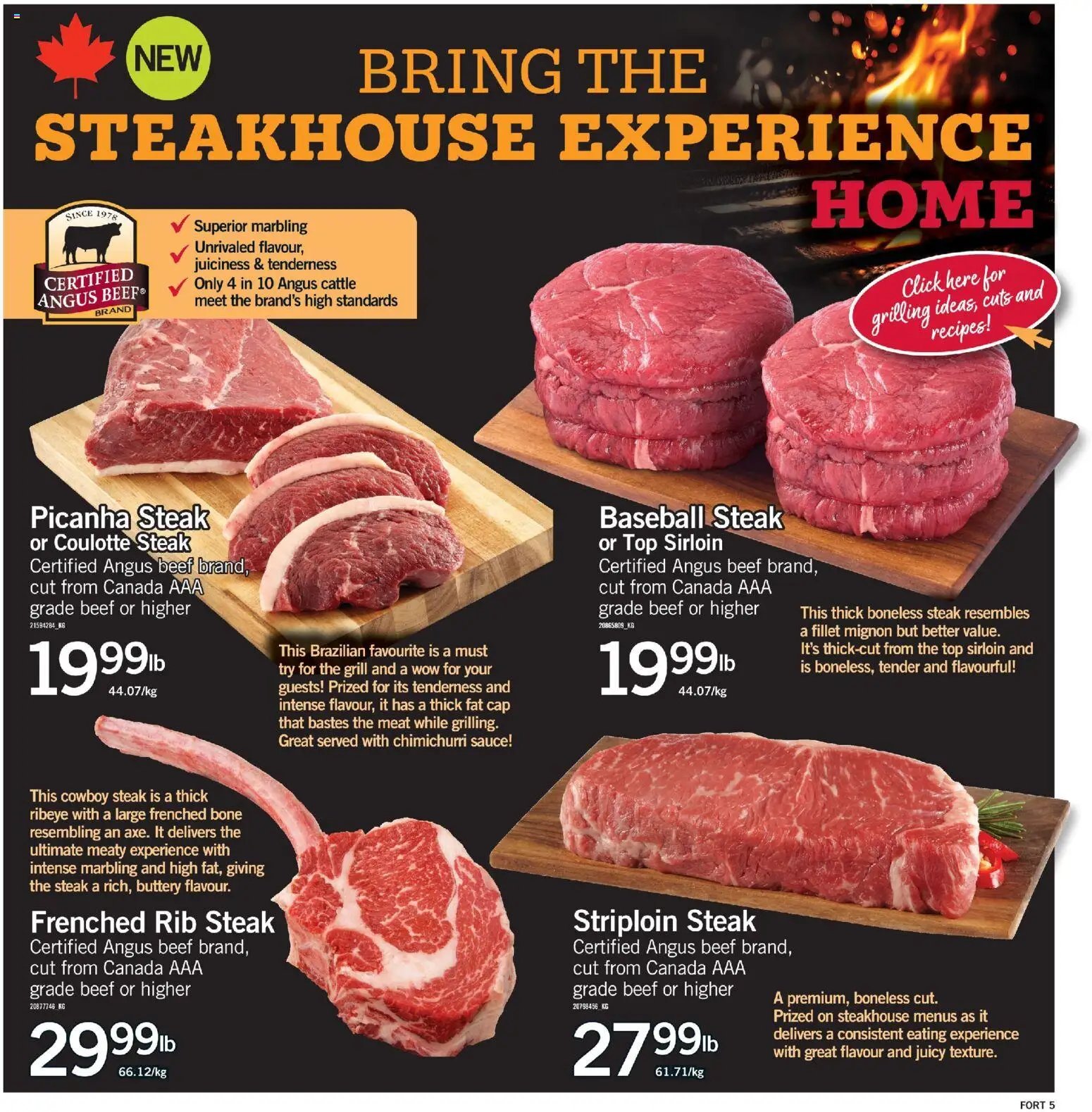 Fortinos weekly flyer / circulaire
