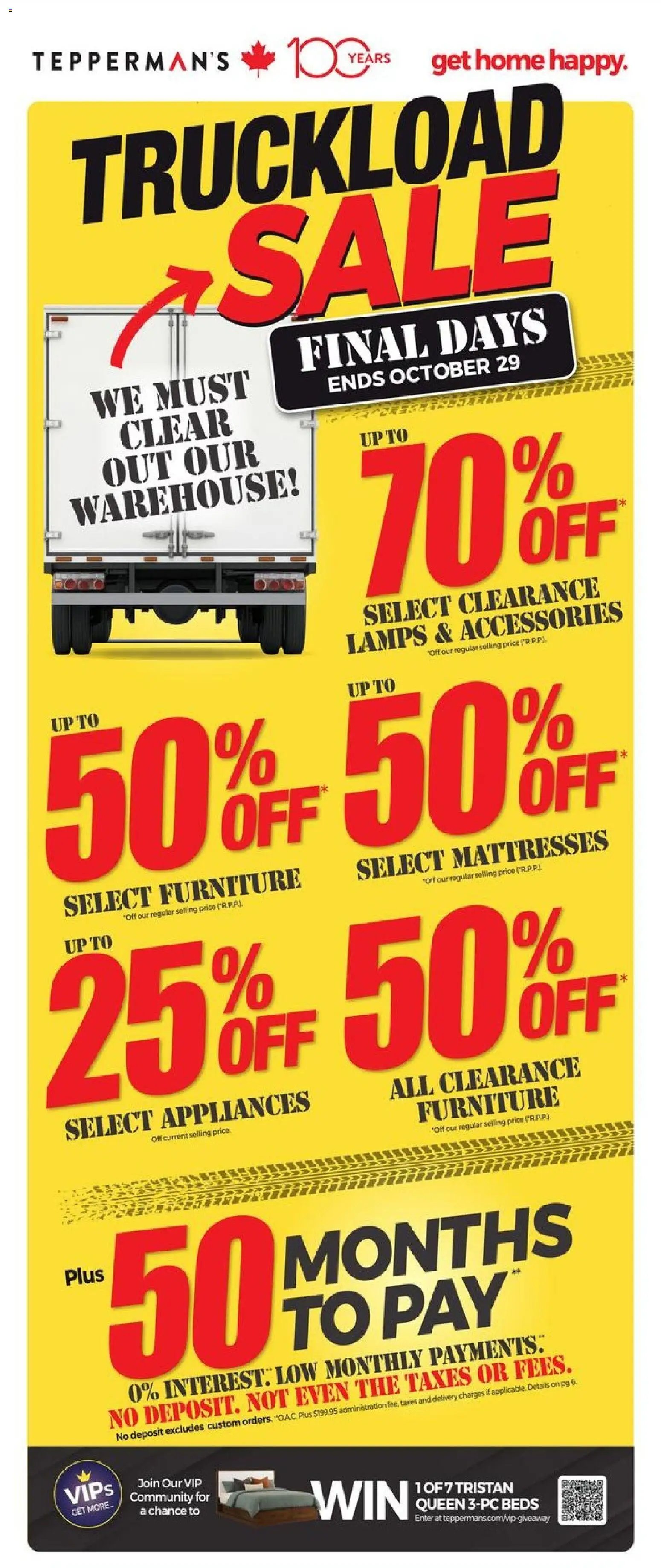 Tepperman's weekly flyer / circulaire (2025-10-23 - 2025-10-29) | 1