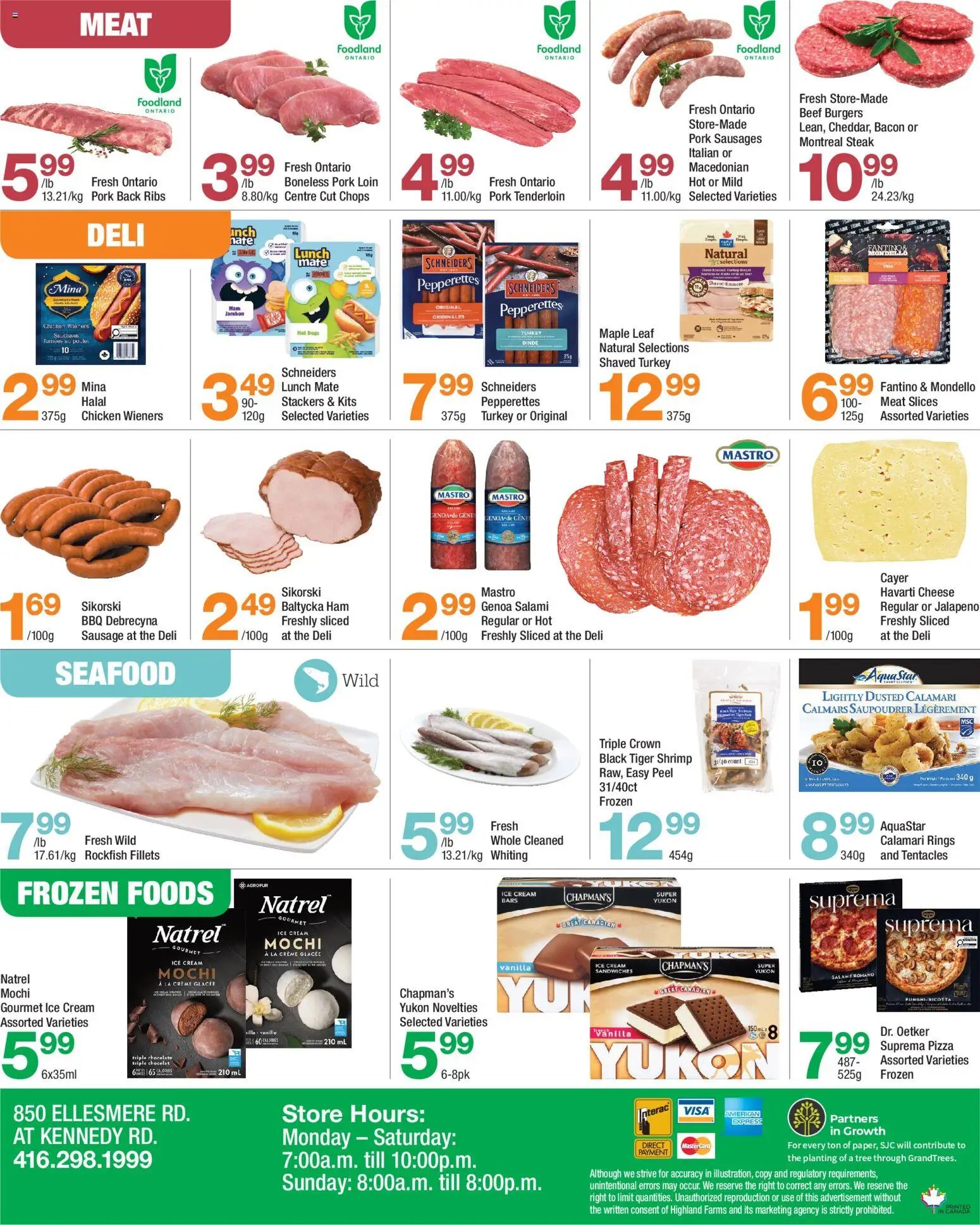 Highland Farms weekly flyer / circulaire