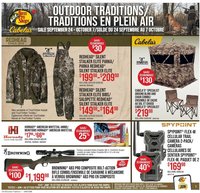 Cabelas weekly flyer / circulaire