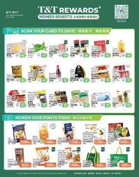 T&T Supermarket - Benefit In-store flyer