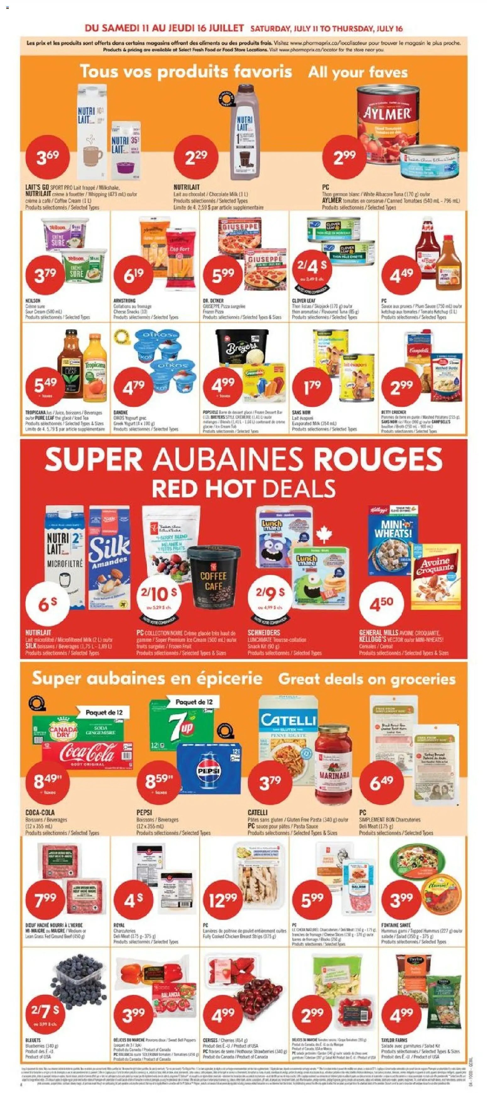 Pharmaprix weekly flyer / circulaire