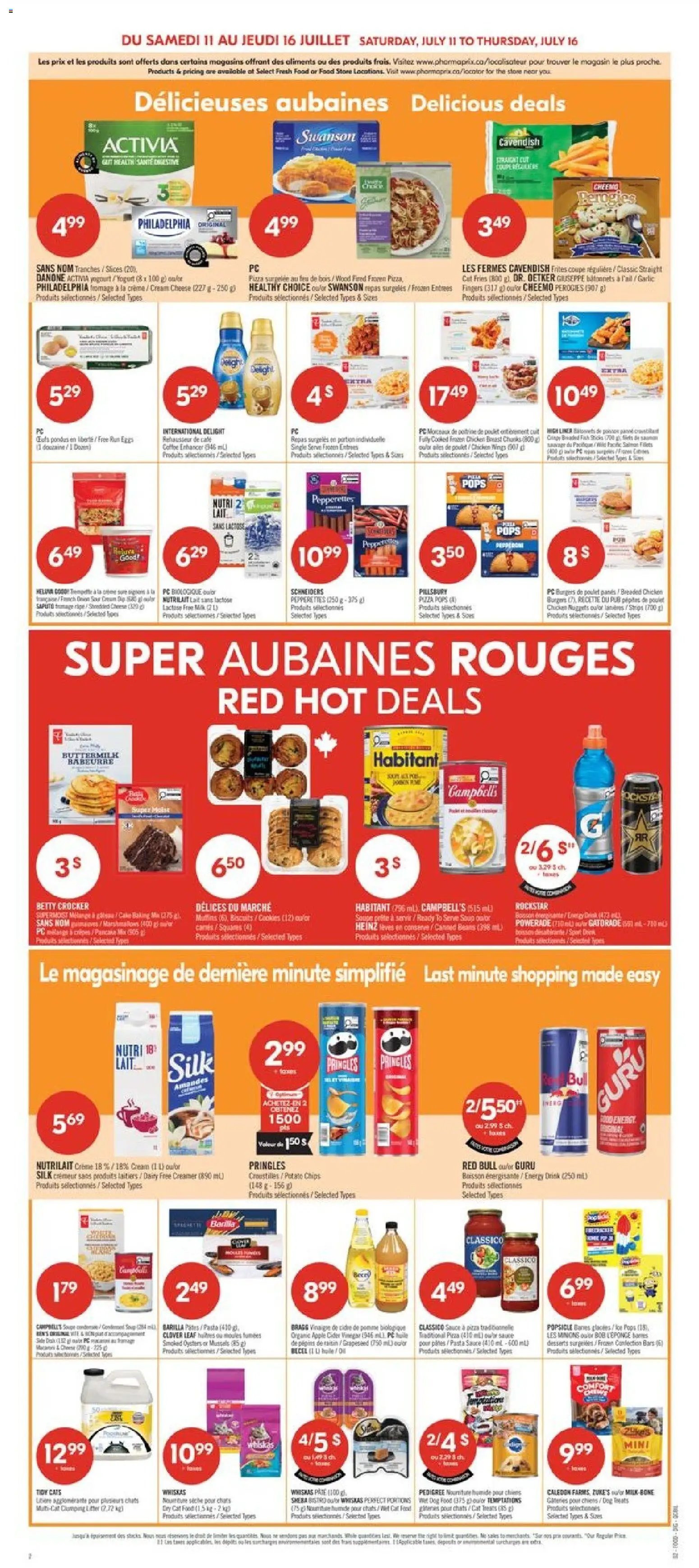 Pharmaprix weekly flyer / circulaire