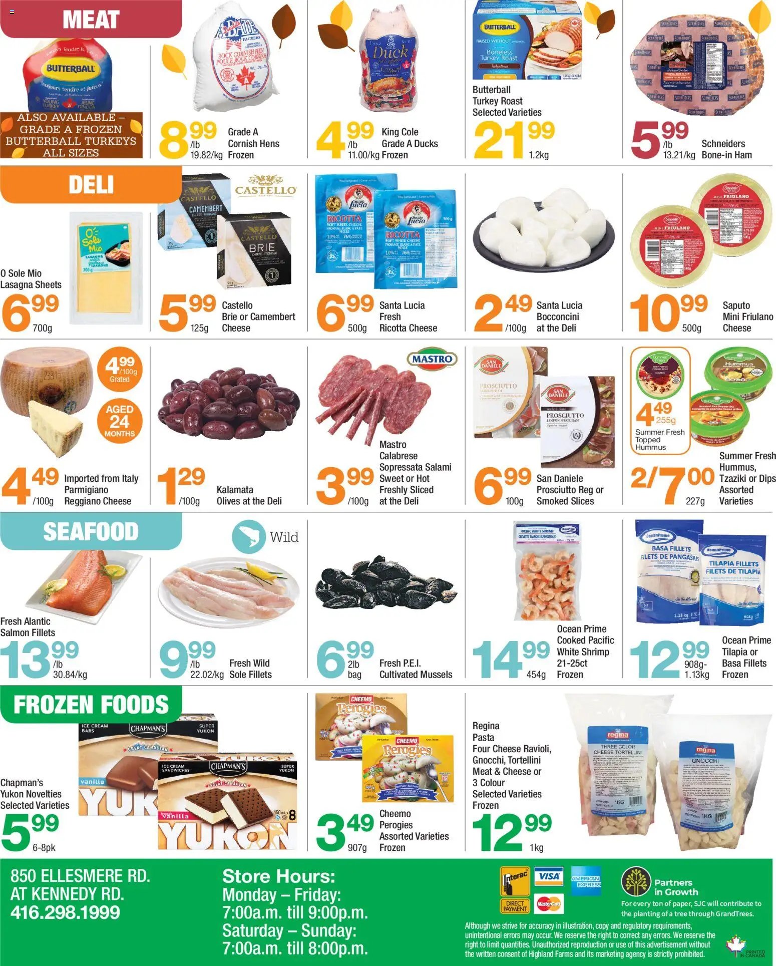 Highland Farms weekly flyer / circulaire