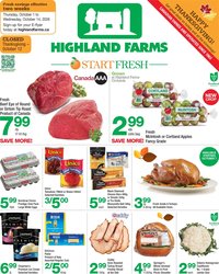 Highland Farms weekly flyer / circulaire