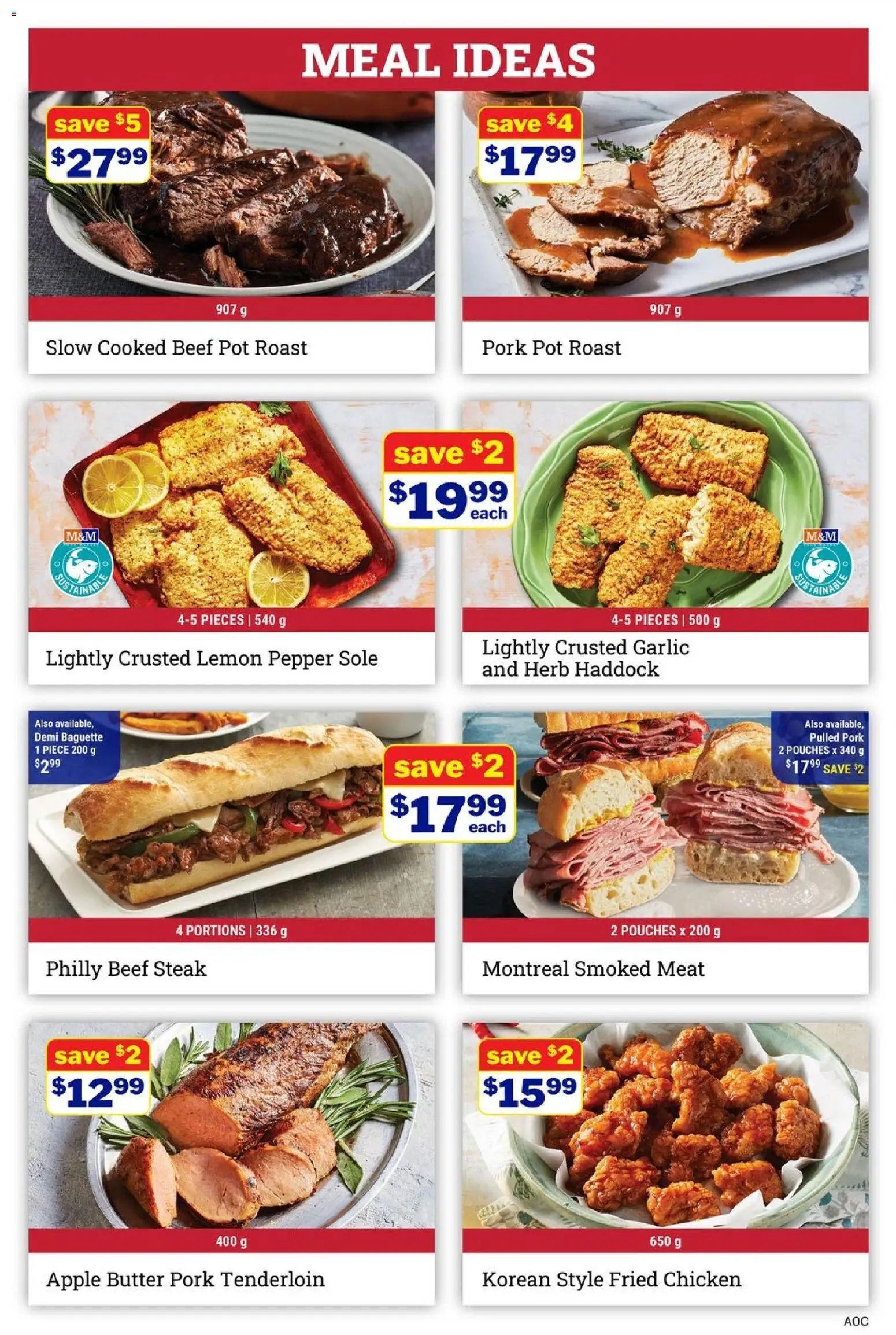M&M Food Market weekly flyer / circulaire