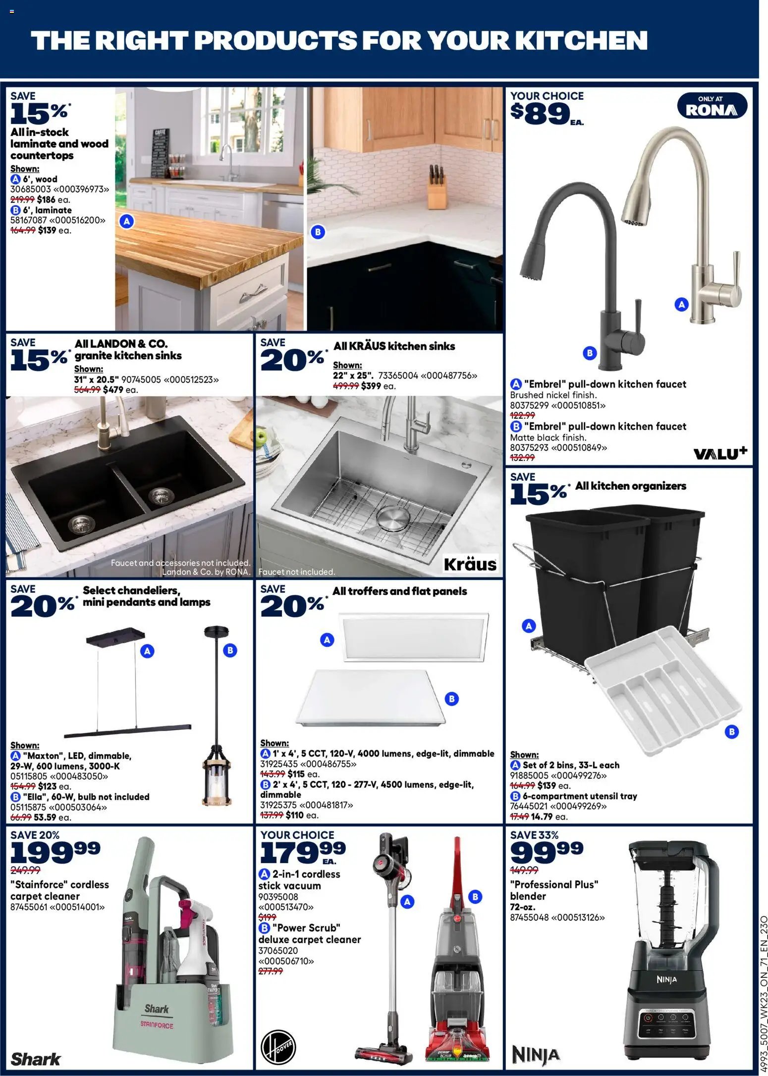 Rona weekly flyer