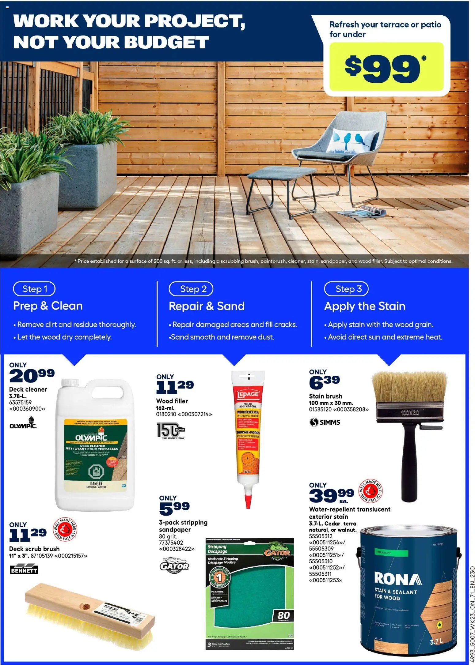 Rona weekly flyer