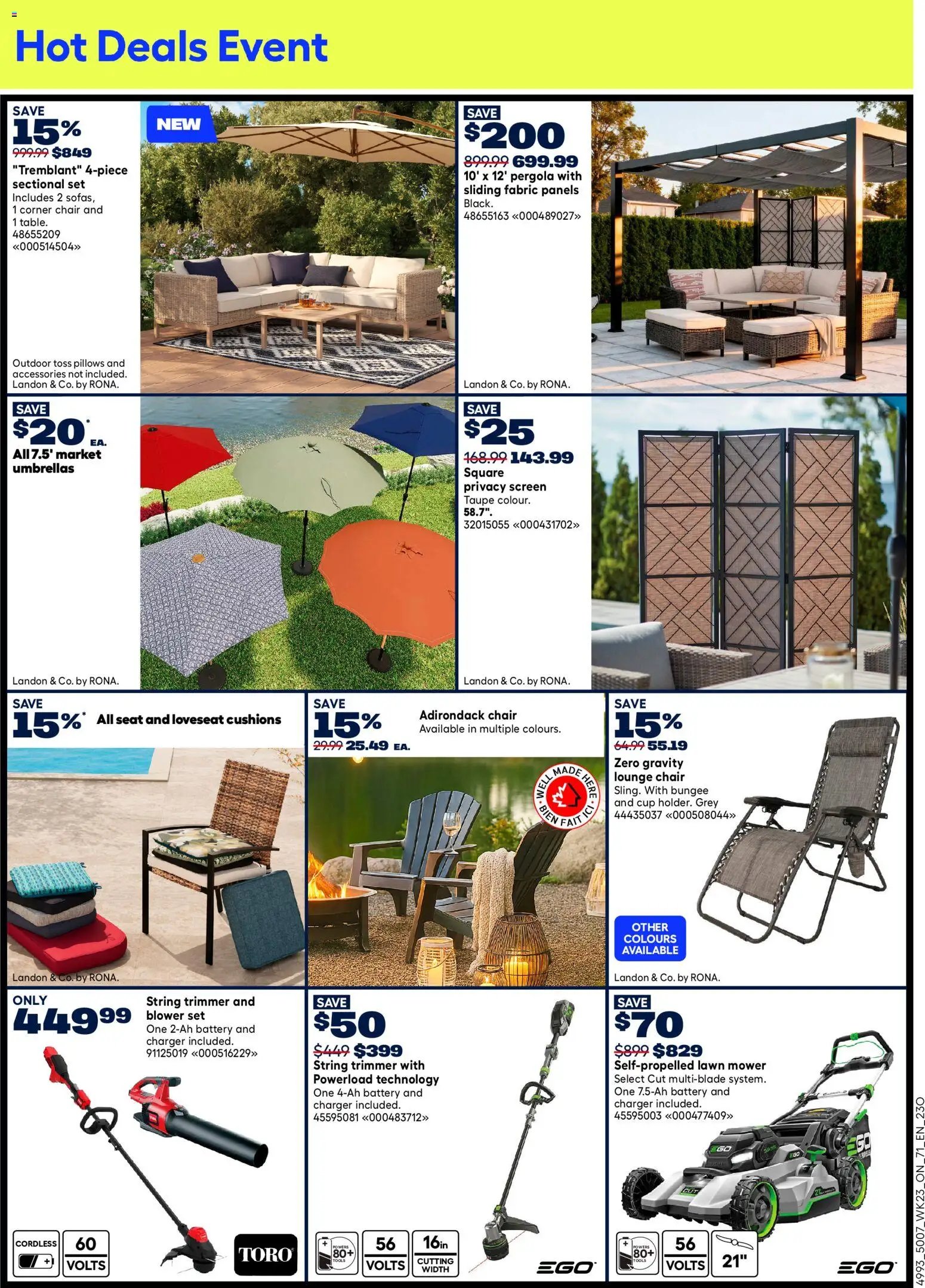Rona weekly flyer