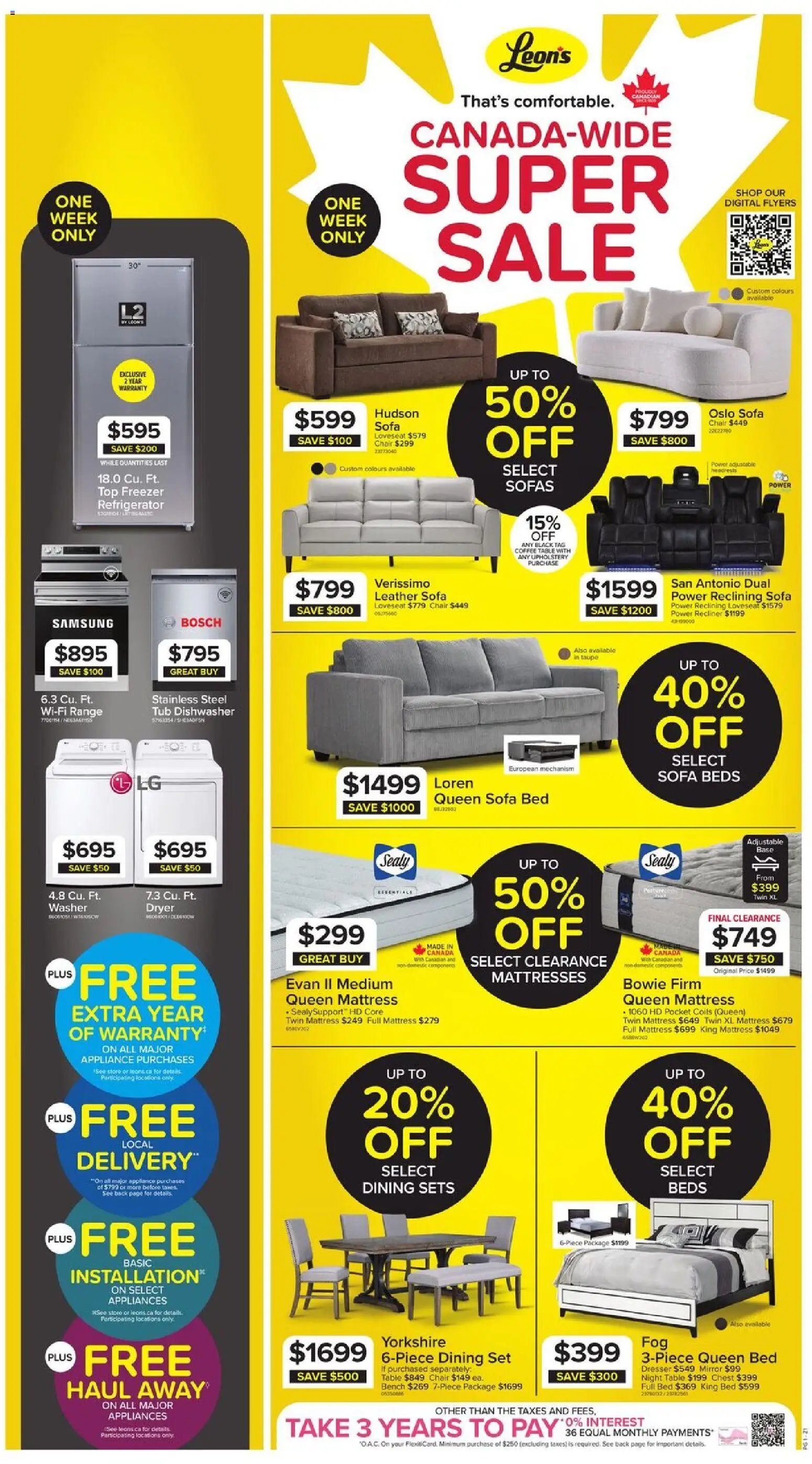 Leon's weekly flyer / circulaire