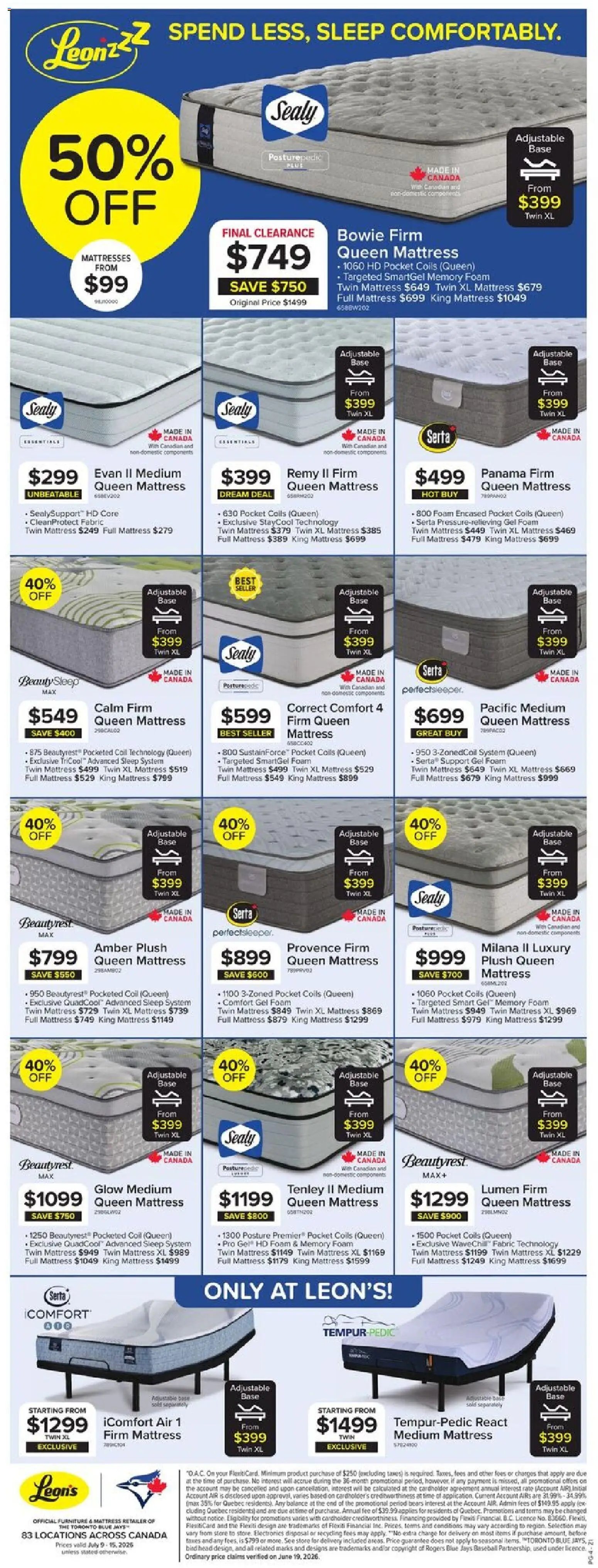 Leon's weekly flyer / circulaire