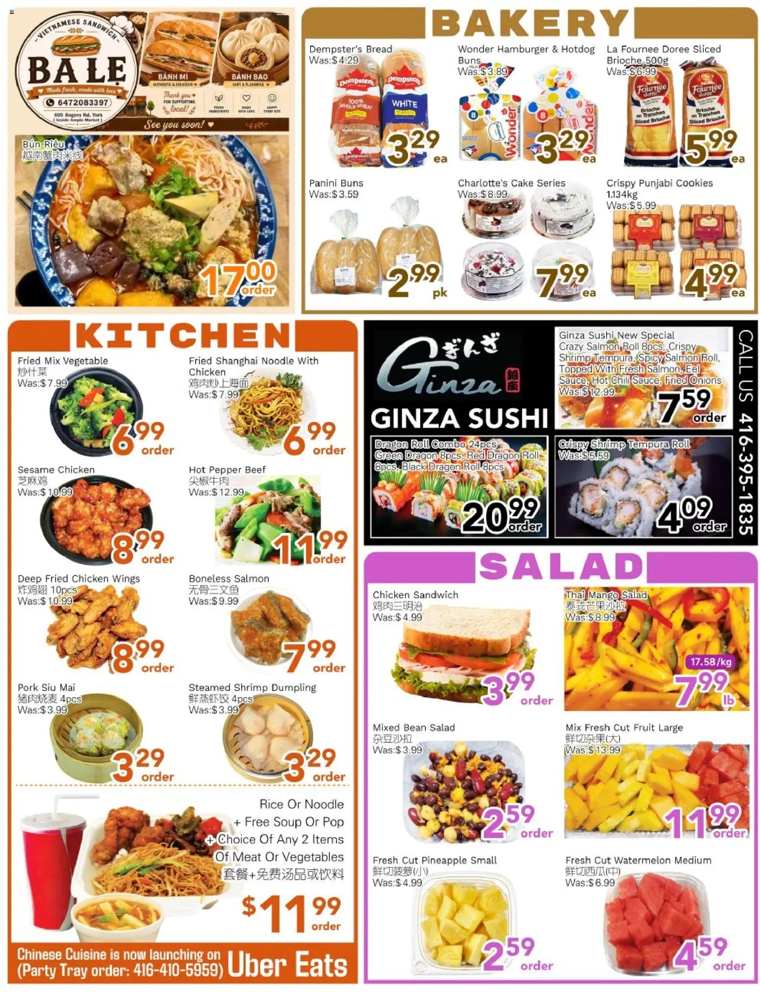 Ample Food Market weekly flyer Toronto York