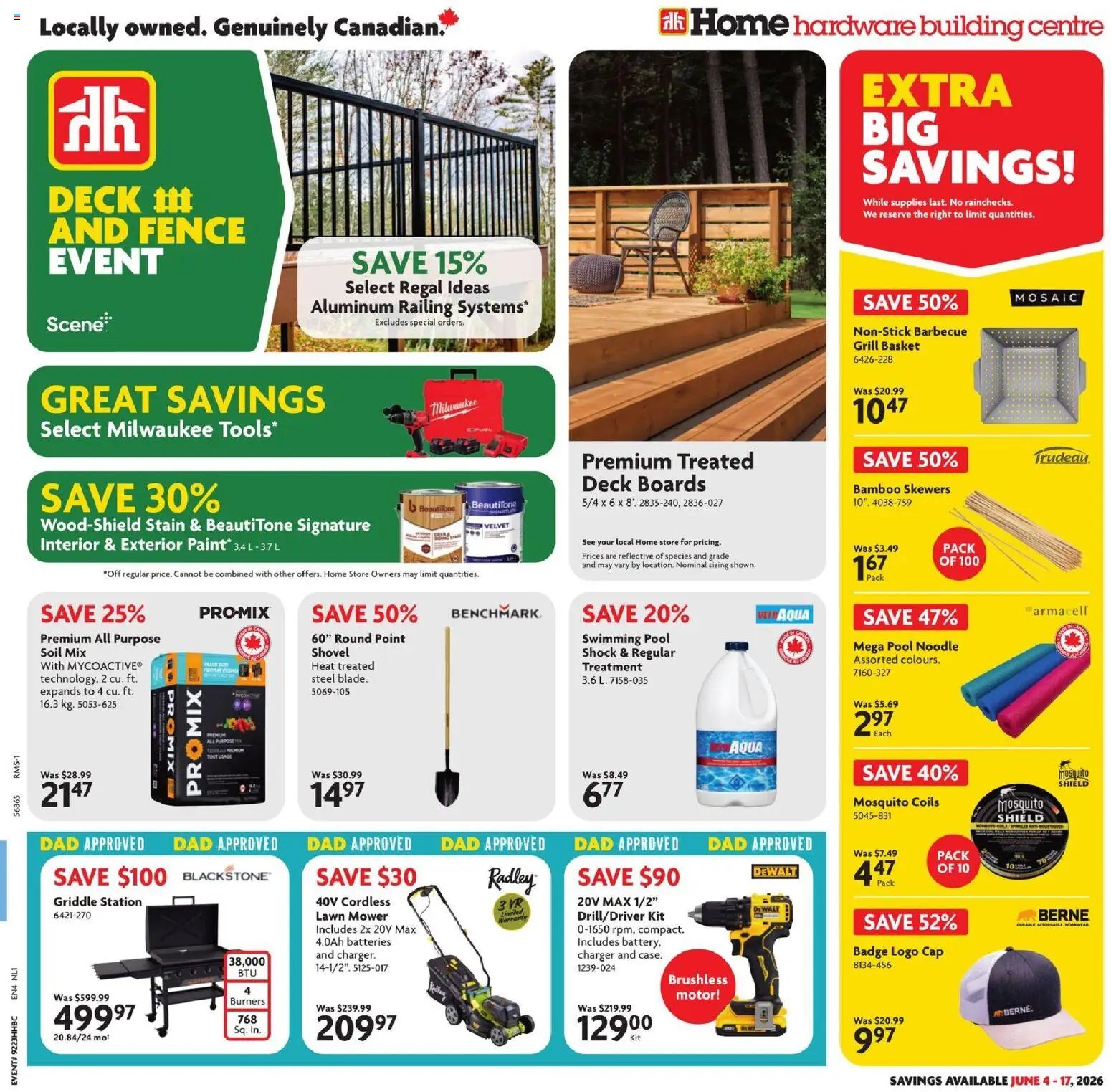 Home Hardware weekly flyer / circulaire