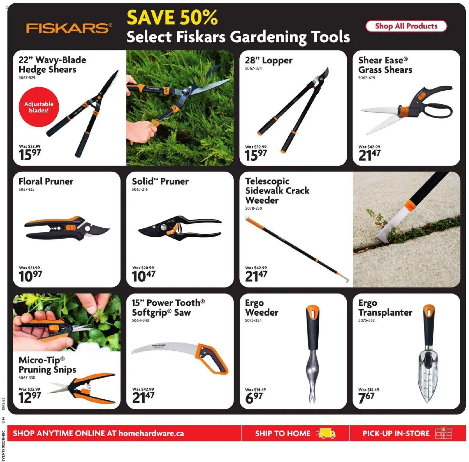 Home Hardware weekly flyer / circulaire