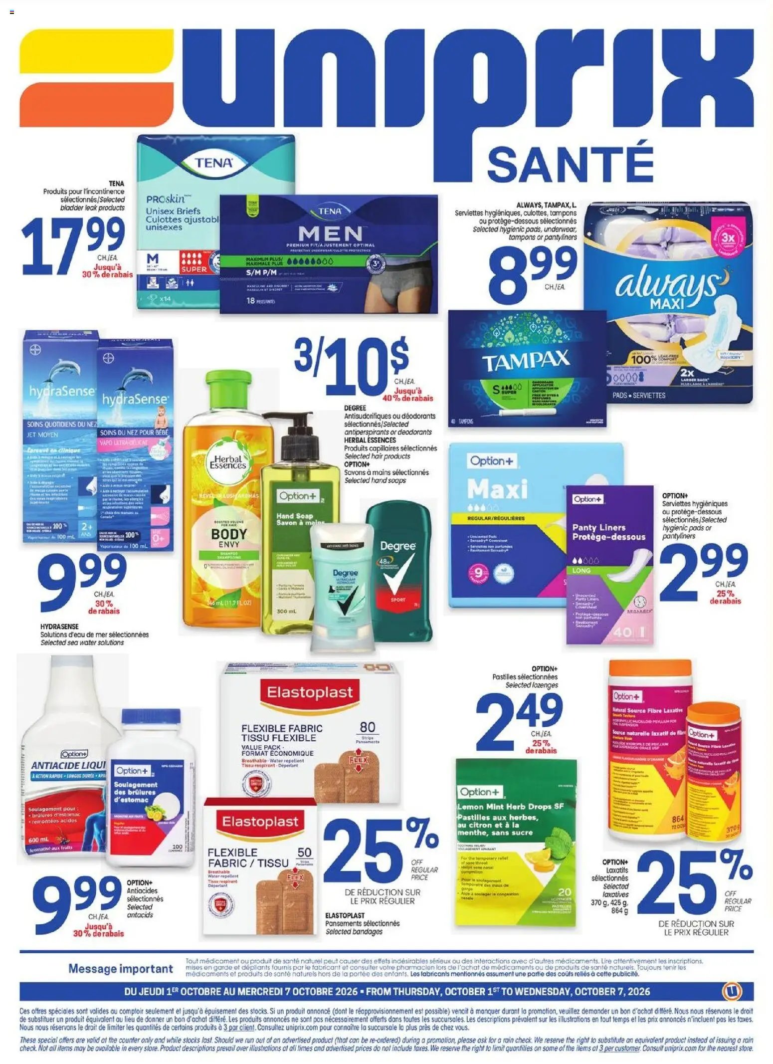 Uniprix - Uniprix Sante
