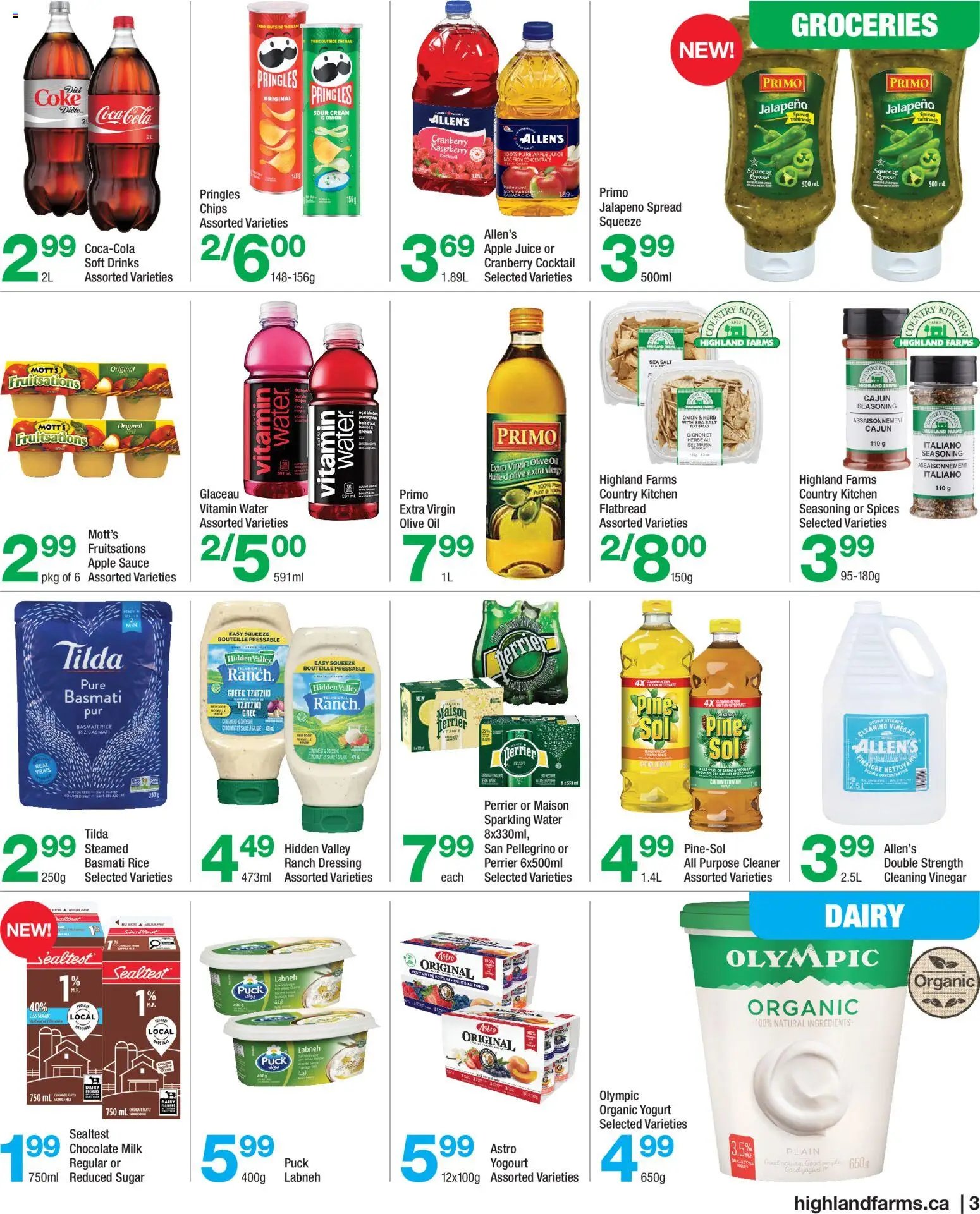 Highland Farms weekly flyer / circulaire