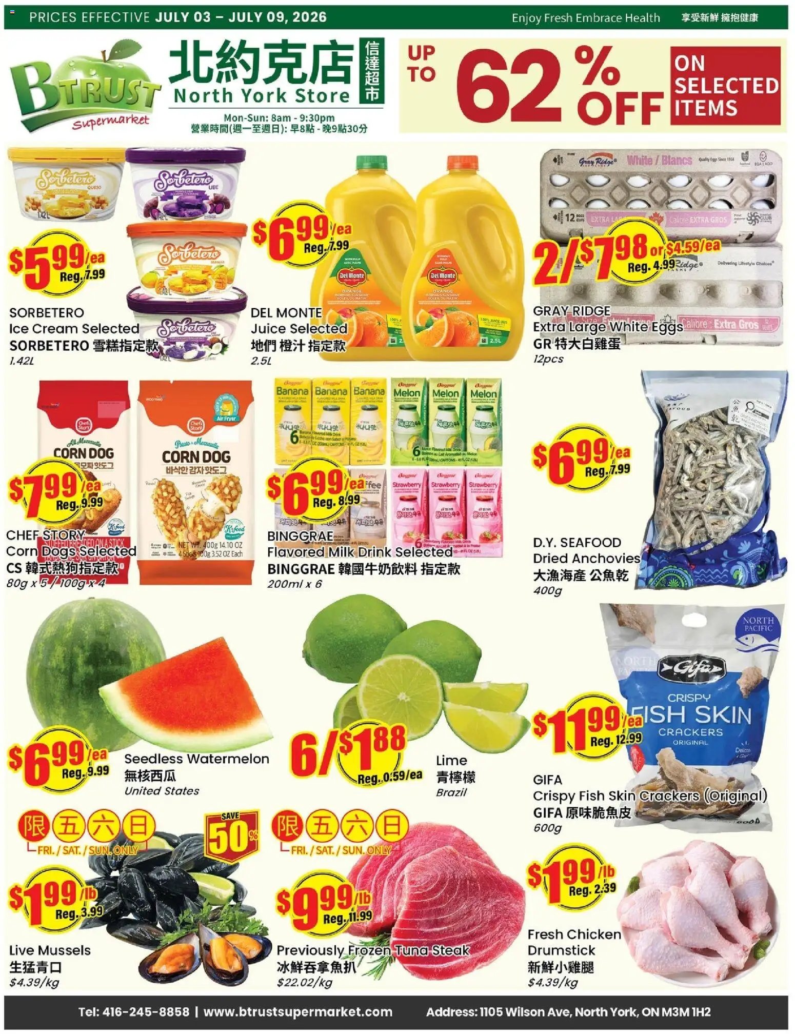 Btrust Supermarket weekly flyer - Wilson
