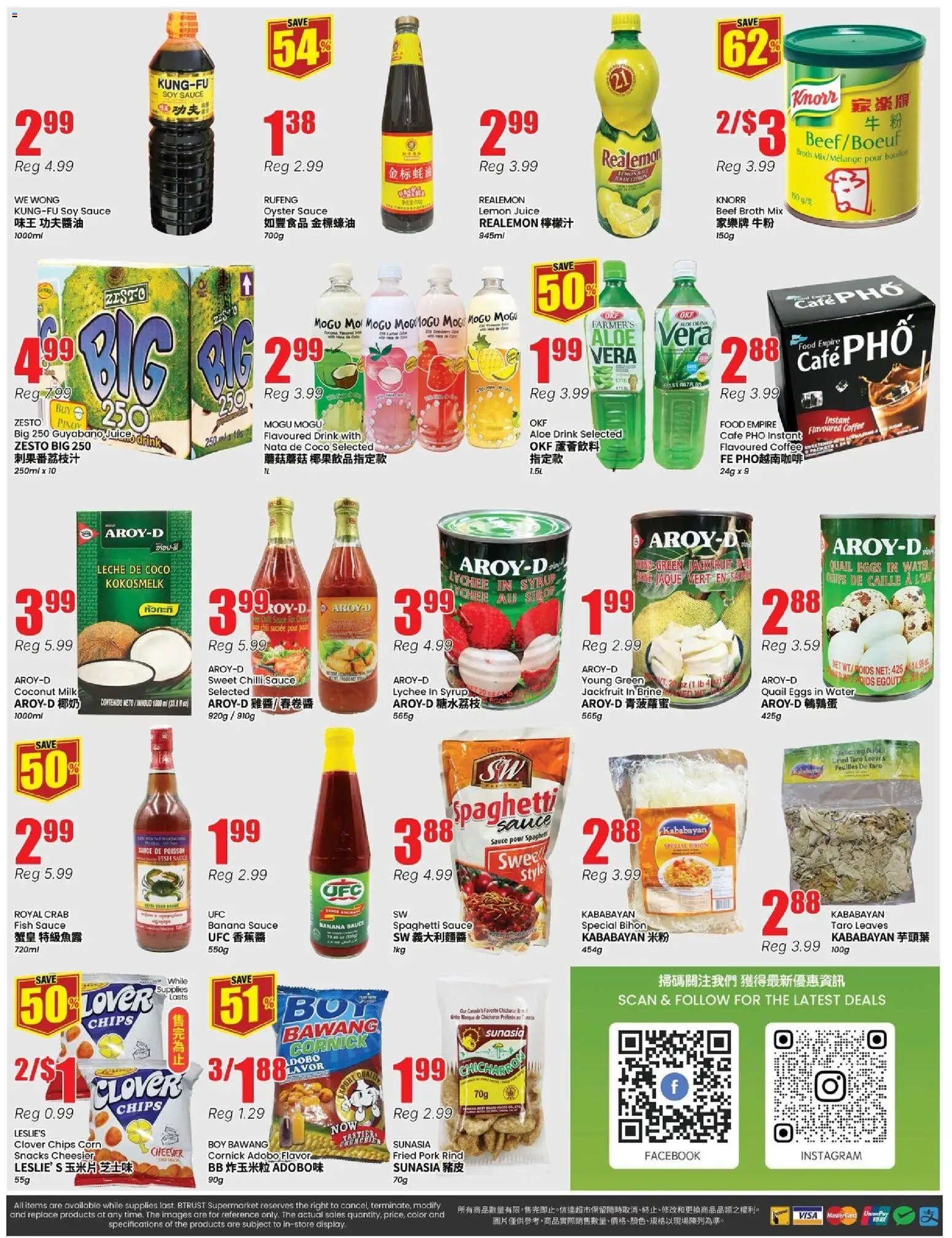 Btrust Supermarket weekly flyer - Wilson