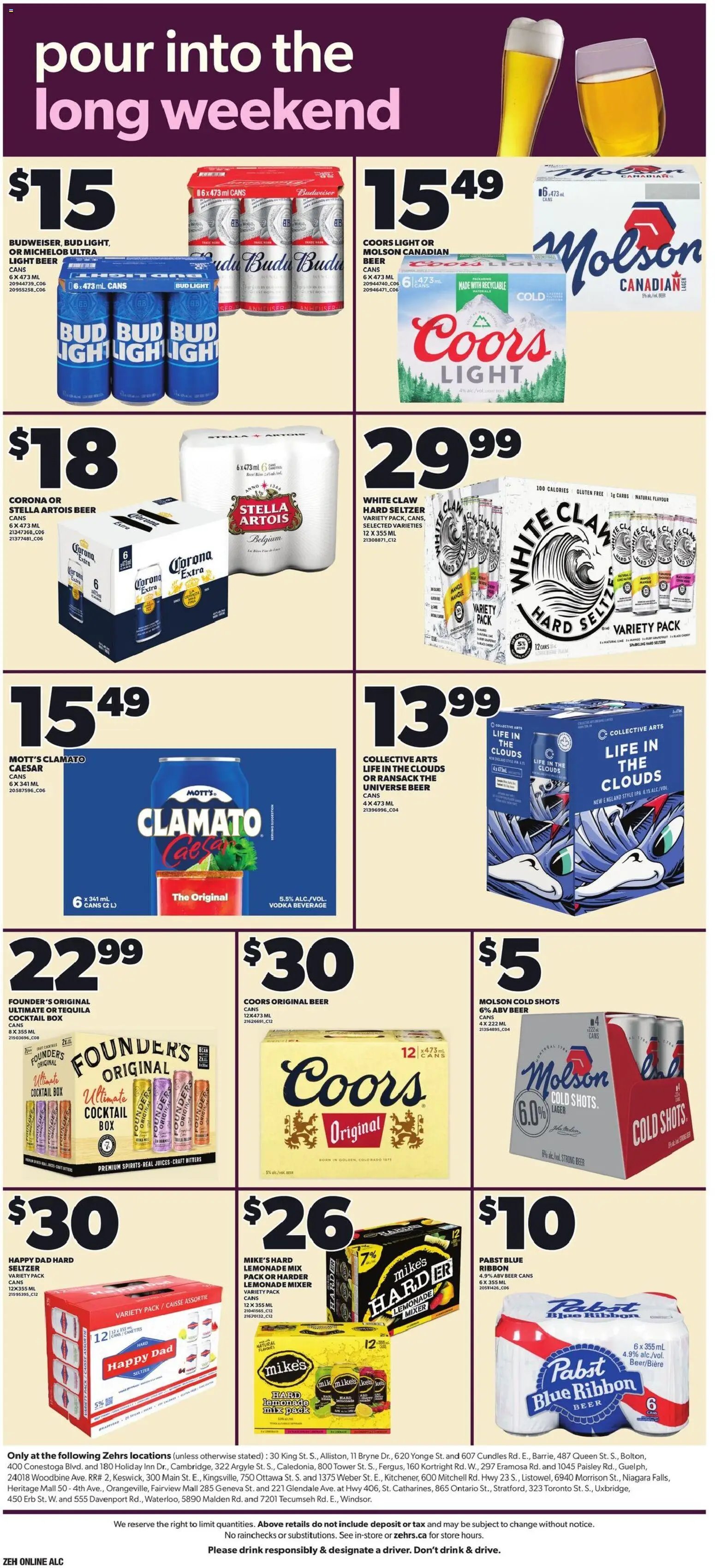 Zehrs weekly flyer / circulaire
