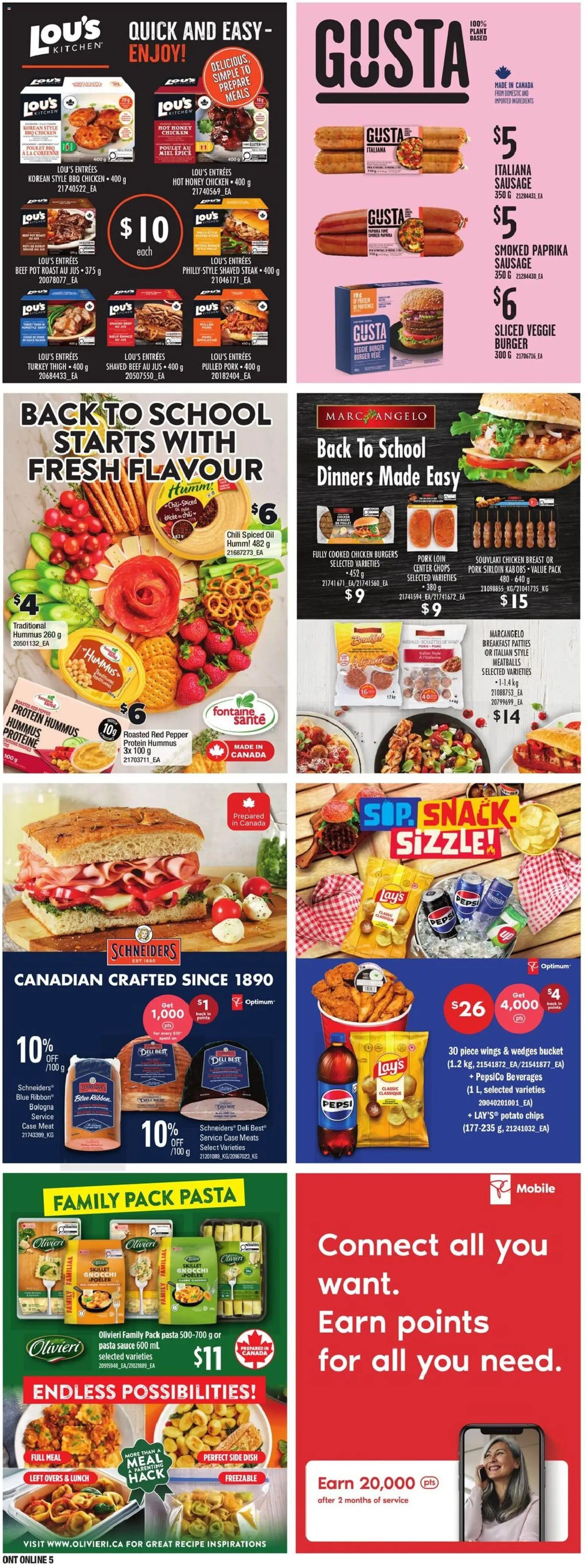 Zehrs weekly flyer / circulaire