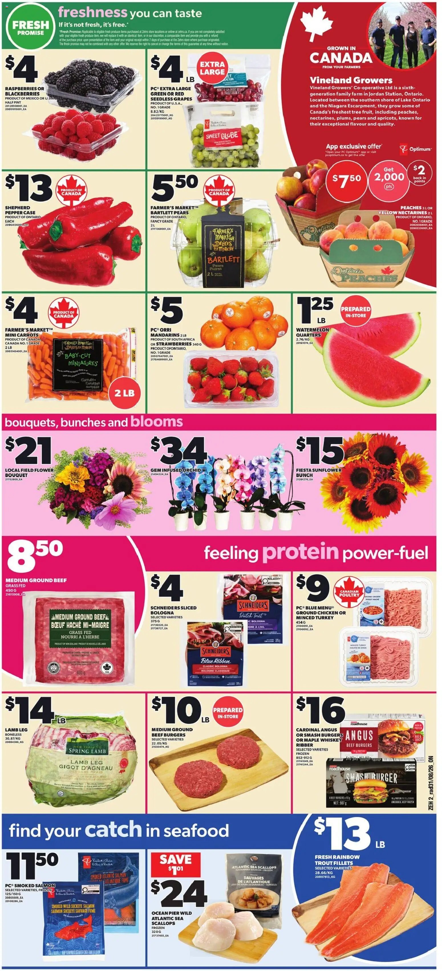Zehrs weekly flyer / circulaire