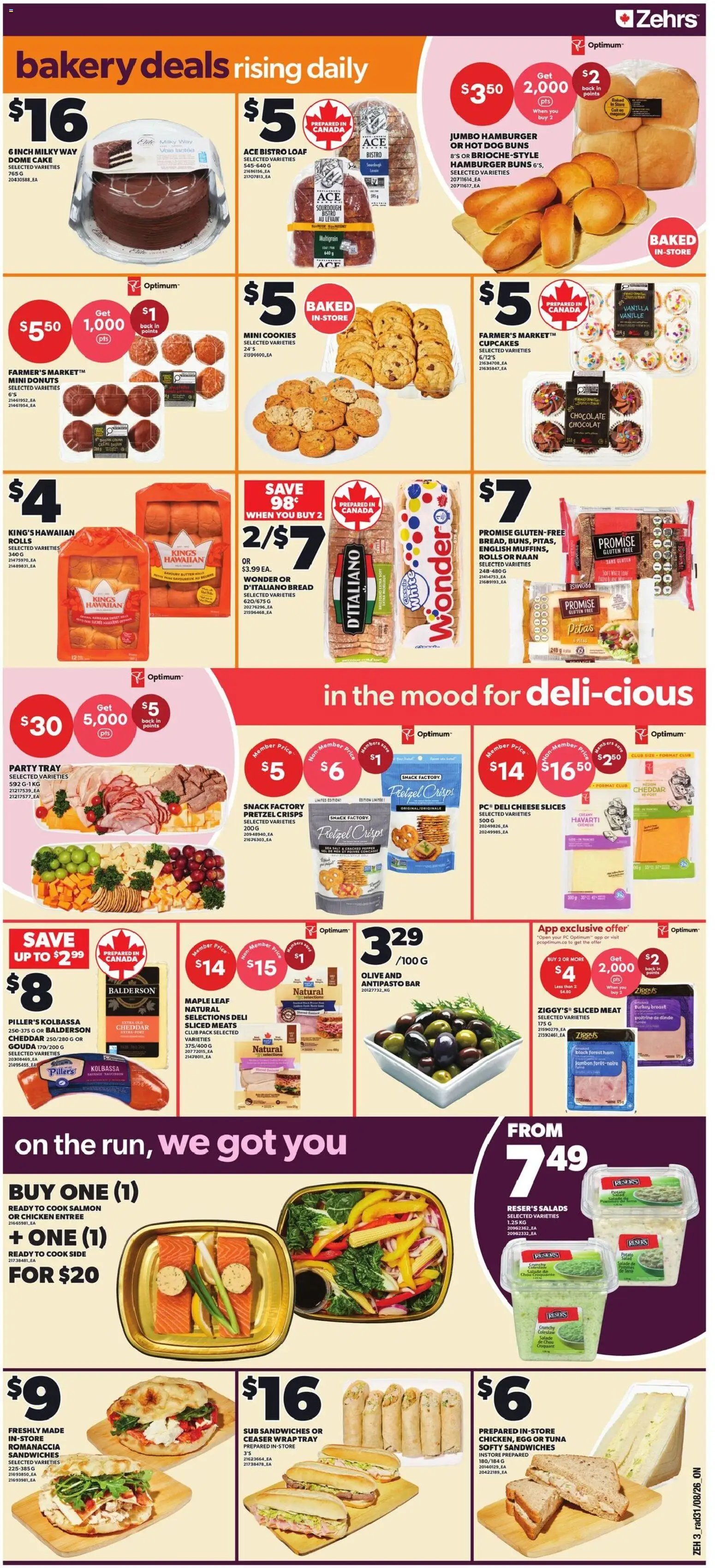 Zehrs weekly flyer / circulaire