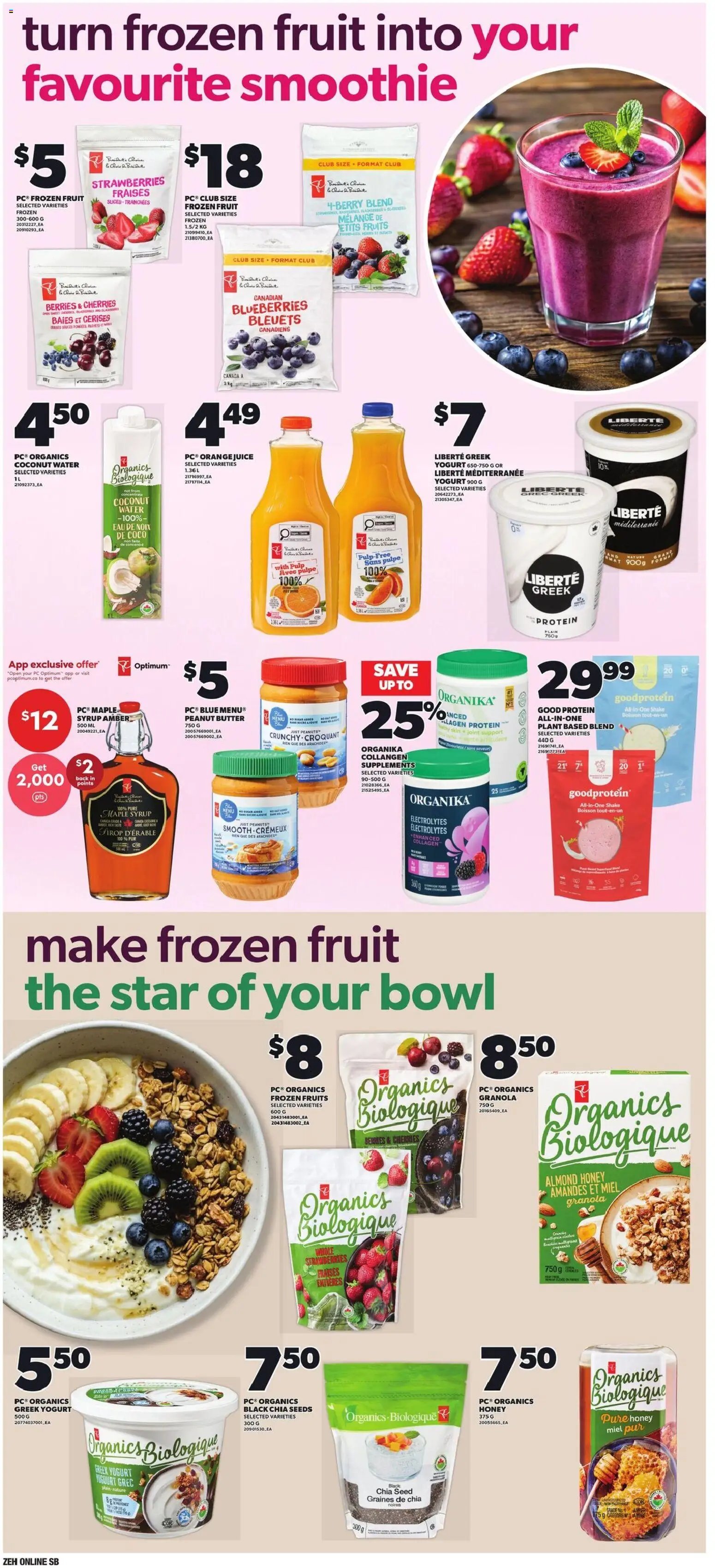 Zehrs weekly flyer / circulaire