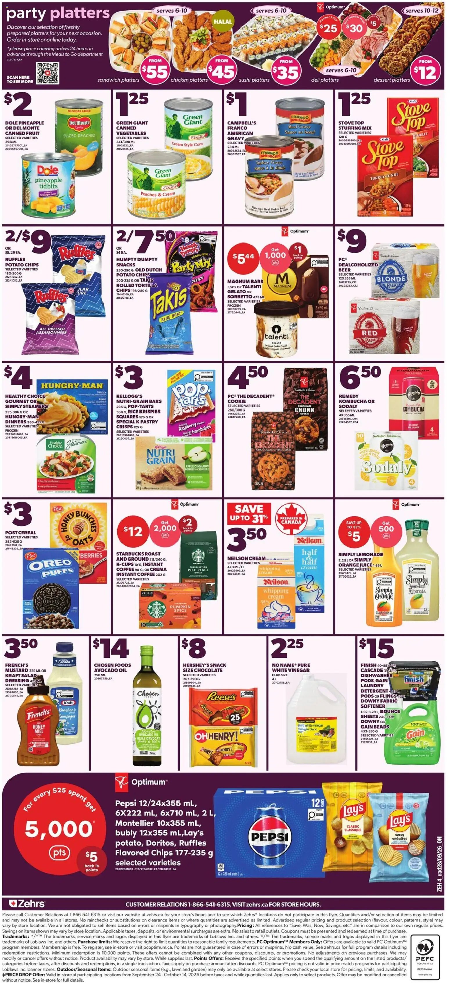 Zehrs weekly flyer / circulaire
