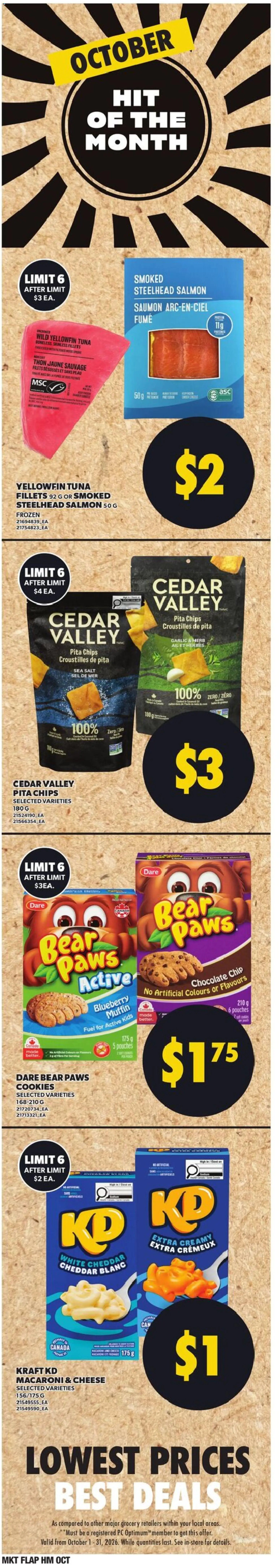 Zehrs weekly flyer / circulaire