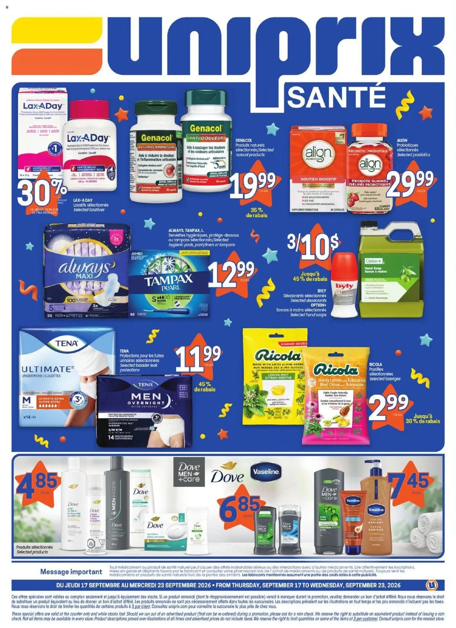 Uniprix - Uniprix Sante
