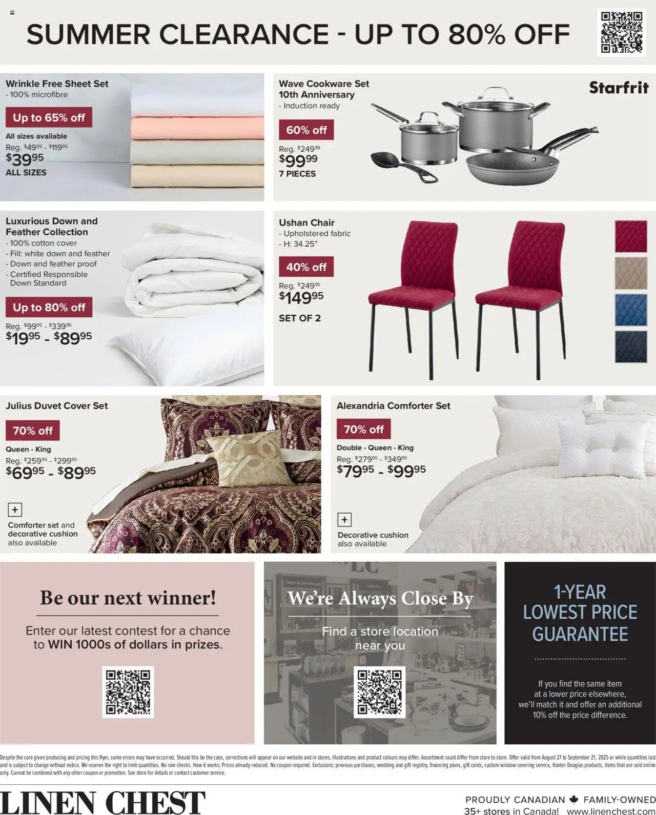 Linen Chest flyer