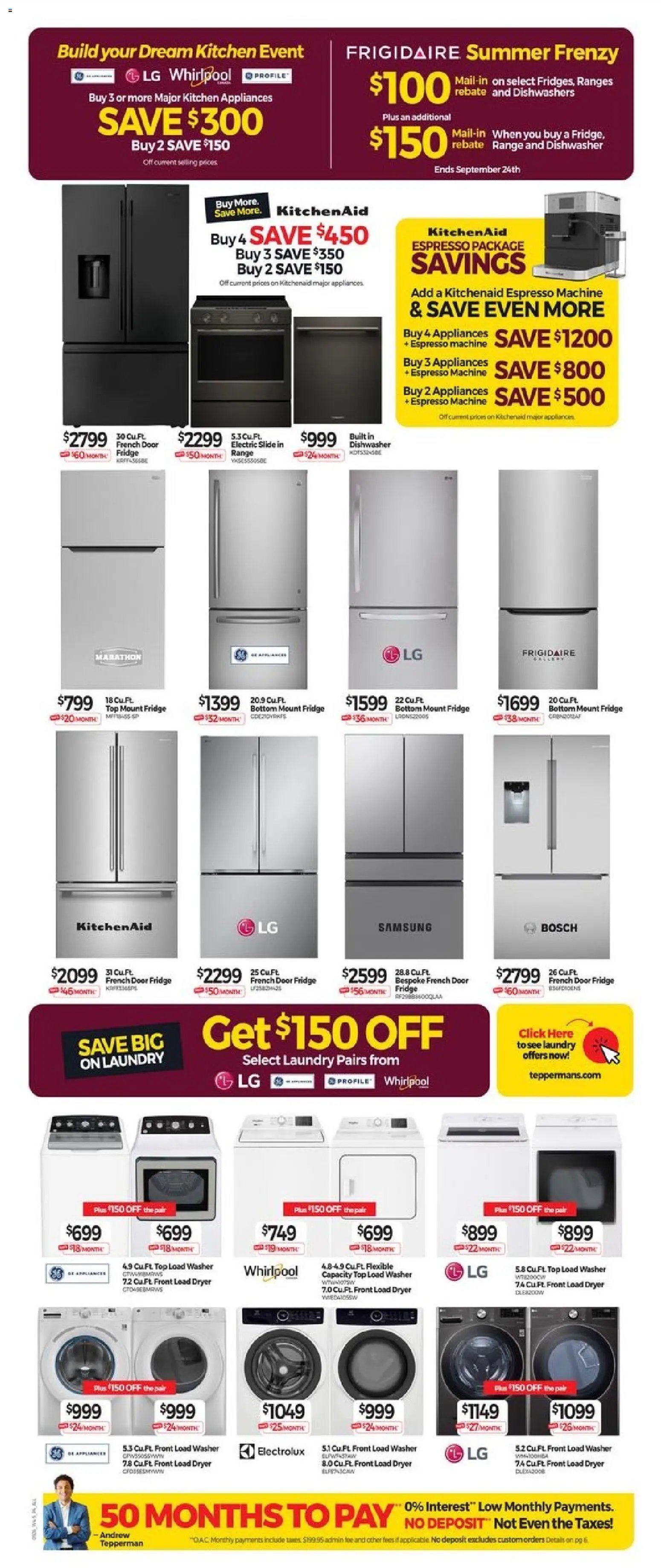 Tepperman's weekly flyer / circulaire