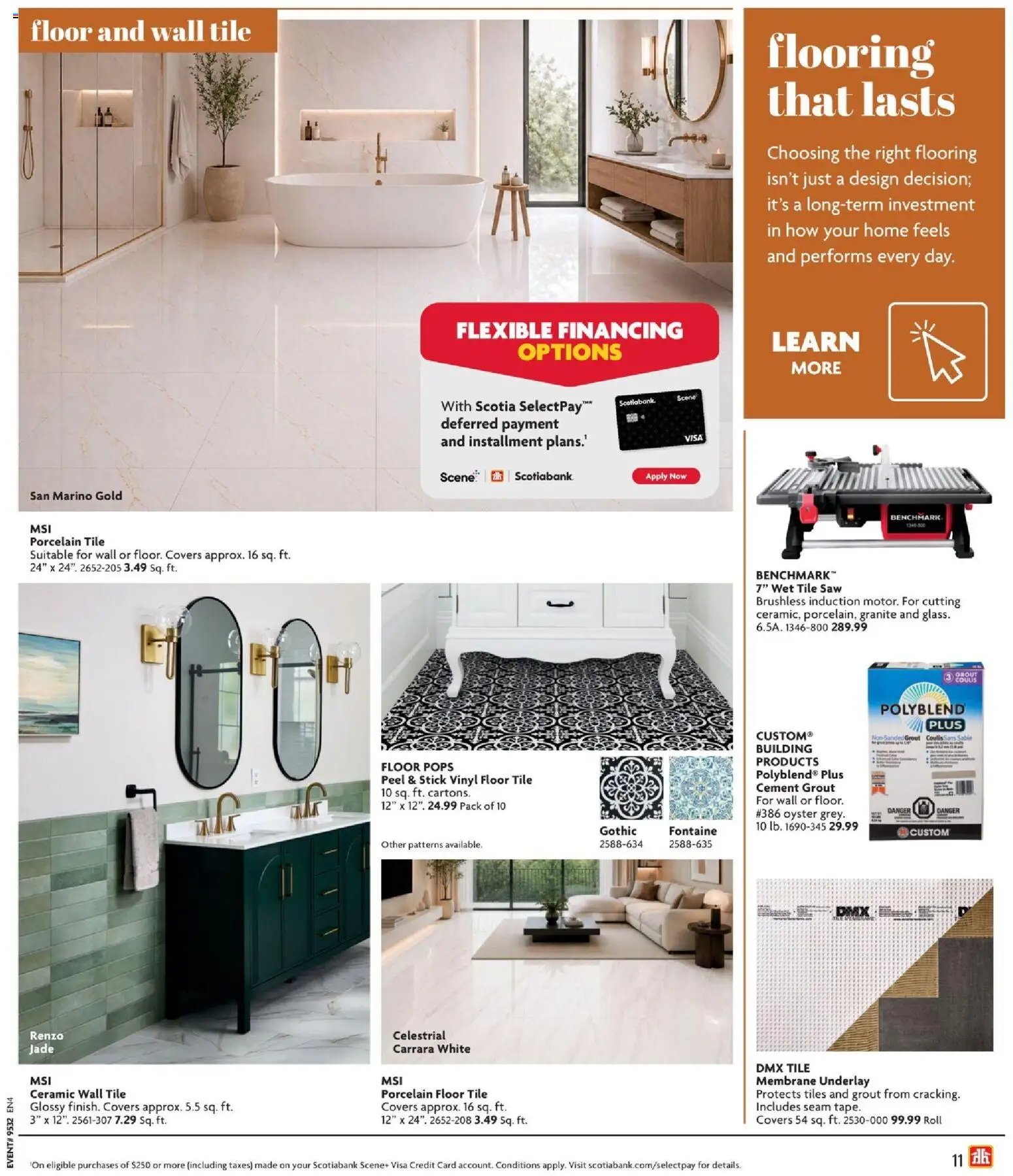 Home Hardware flyer - Building guide