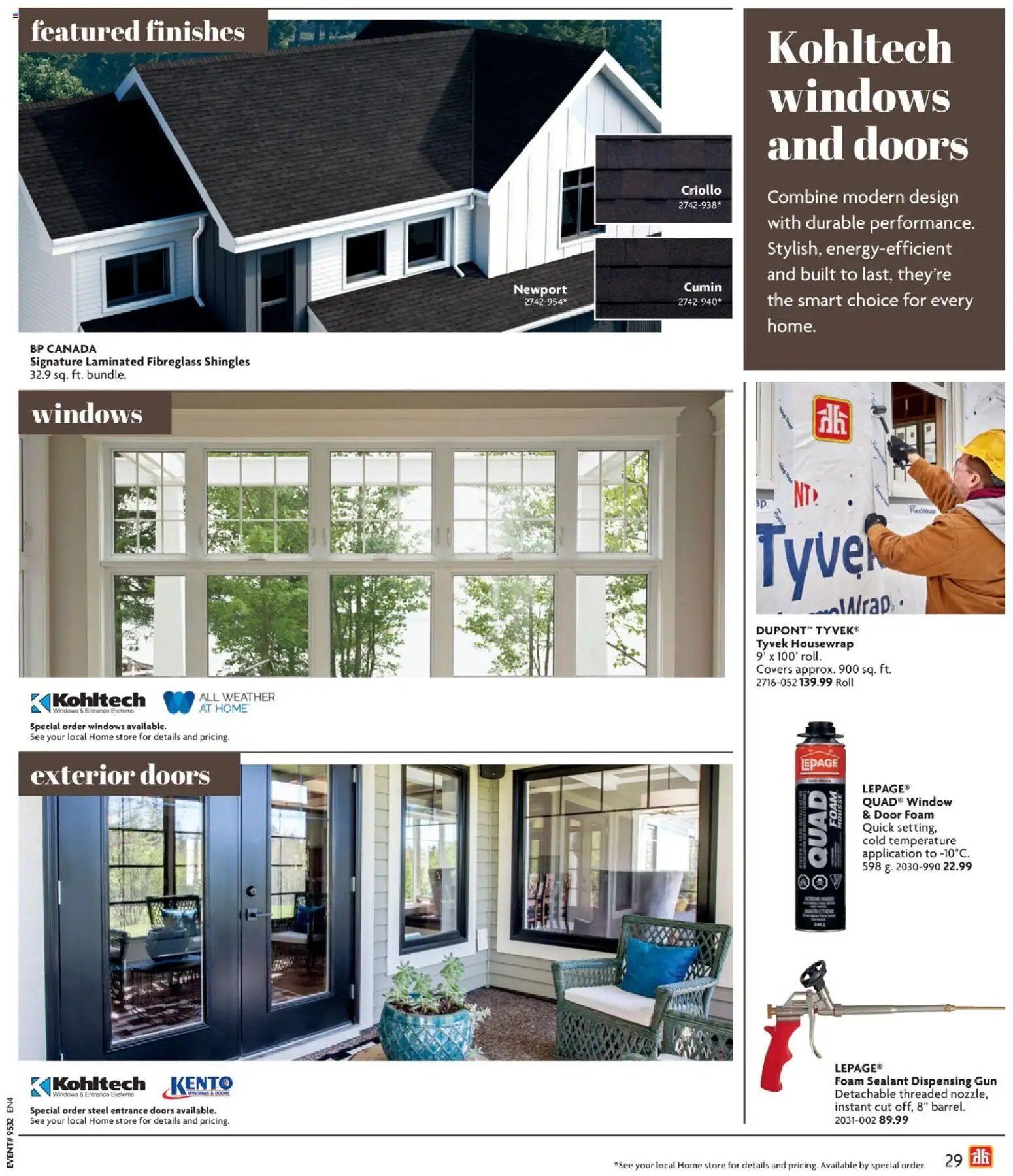 Home Hardware flyer - Building guide