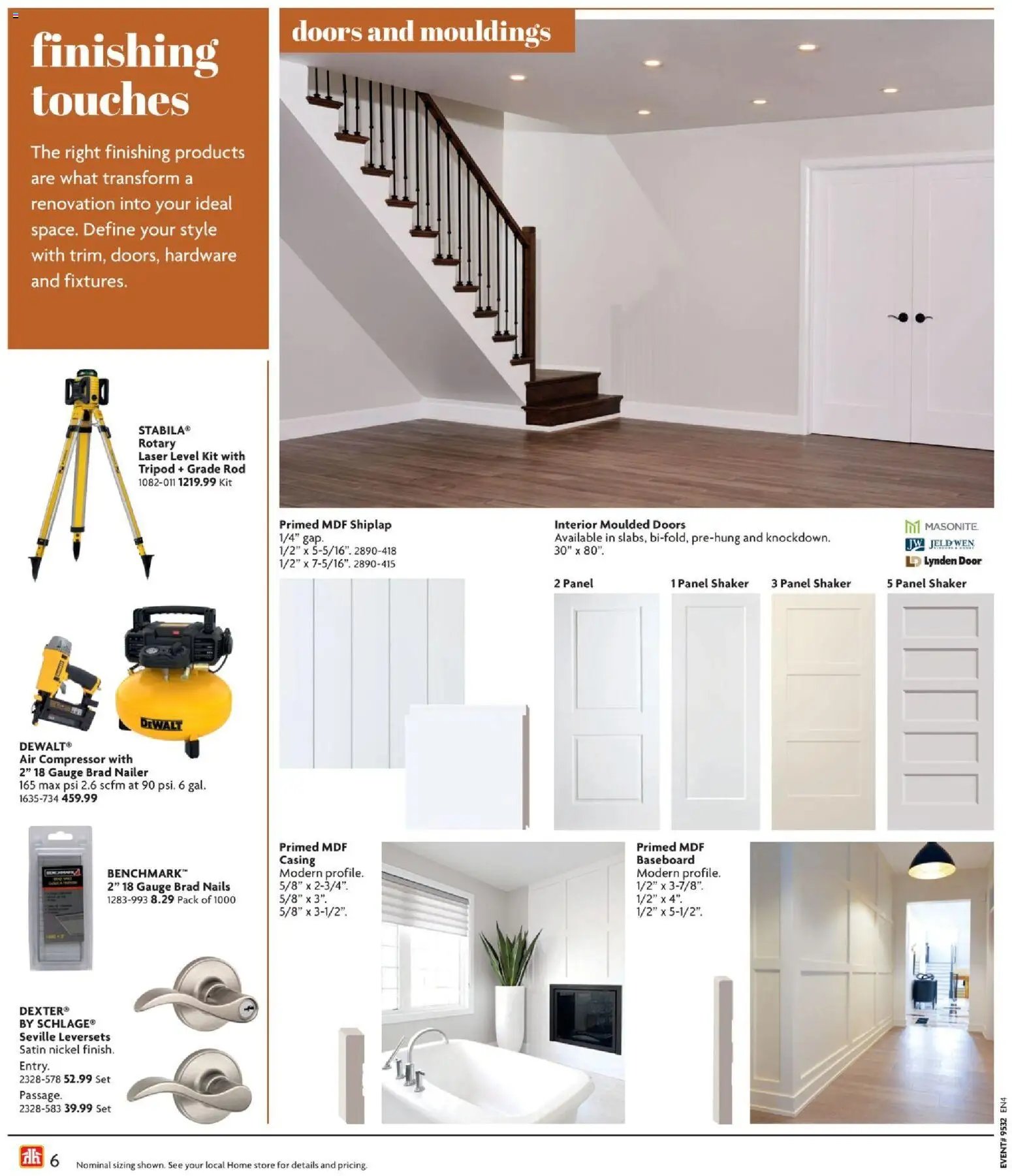 Home Hardware flyer - Building guide